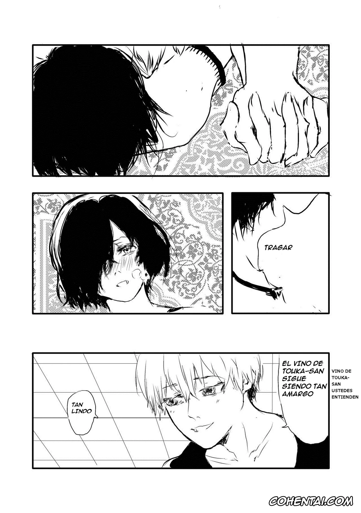 Tokyo Ghoul xxx, Ken Kaneki | Haise Sasaki xxx, Touka Kirishima xxx, Melt (Tokyo Ghoul), pagina 4