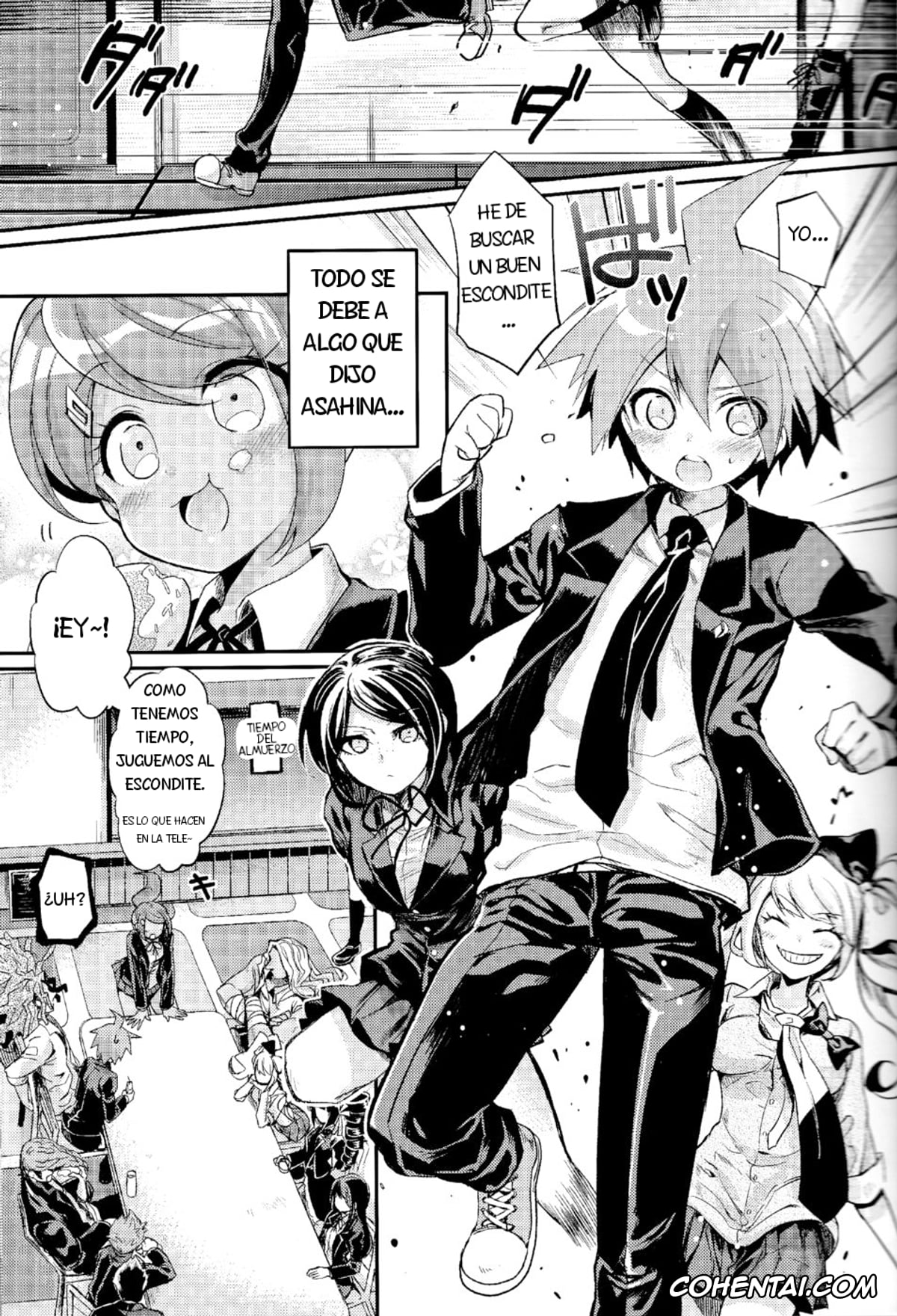 Danganronpa xxx, Junko Enoshima xxx, Makoto Naegi xxx, Mukuro Ikusaba xxx, Zetsubou☆Locker Room ~Zetsubou☆Rocker Room~ (Danganronpa), pagina 4