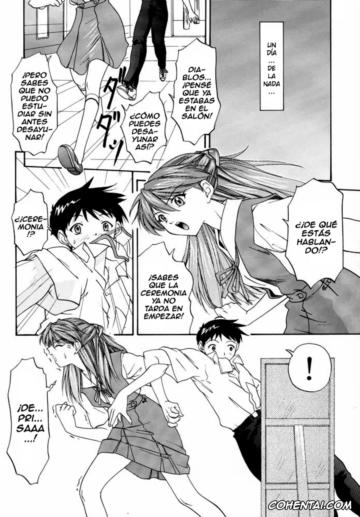 Neon Genesis Evangelion porno, Asuka Langley Soryu porno, Shinji Ikari porno, 1999 Only Aska (Neon Genesis Evangelion), pagina 5