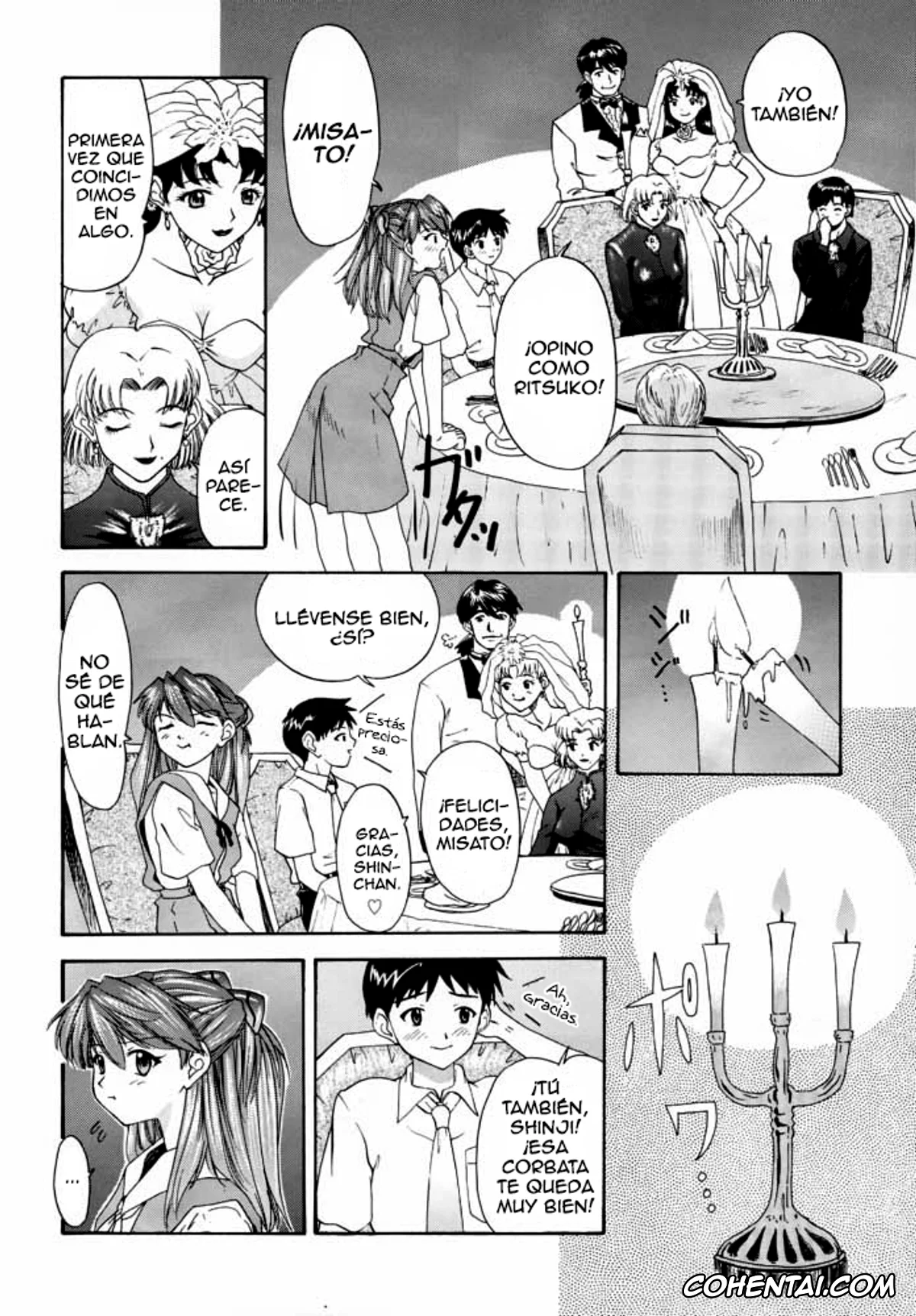 Neon Genesis Evangelion hentai, Asuka Langley Soryu hentai, Shinji Ikari hentai, 1999 Only Aska (Neon Genesis Evangelion), pagina 9