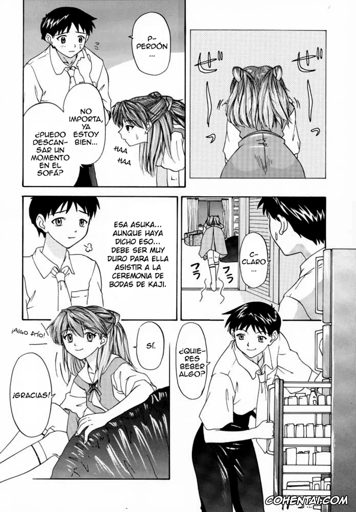 Neon Genesis Evangelion porno, Asuka Langley Soryu porno, Shinji Ikari porno, 1999 Only Aska (Neon Genesis Evangelion), pagina 11