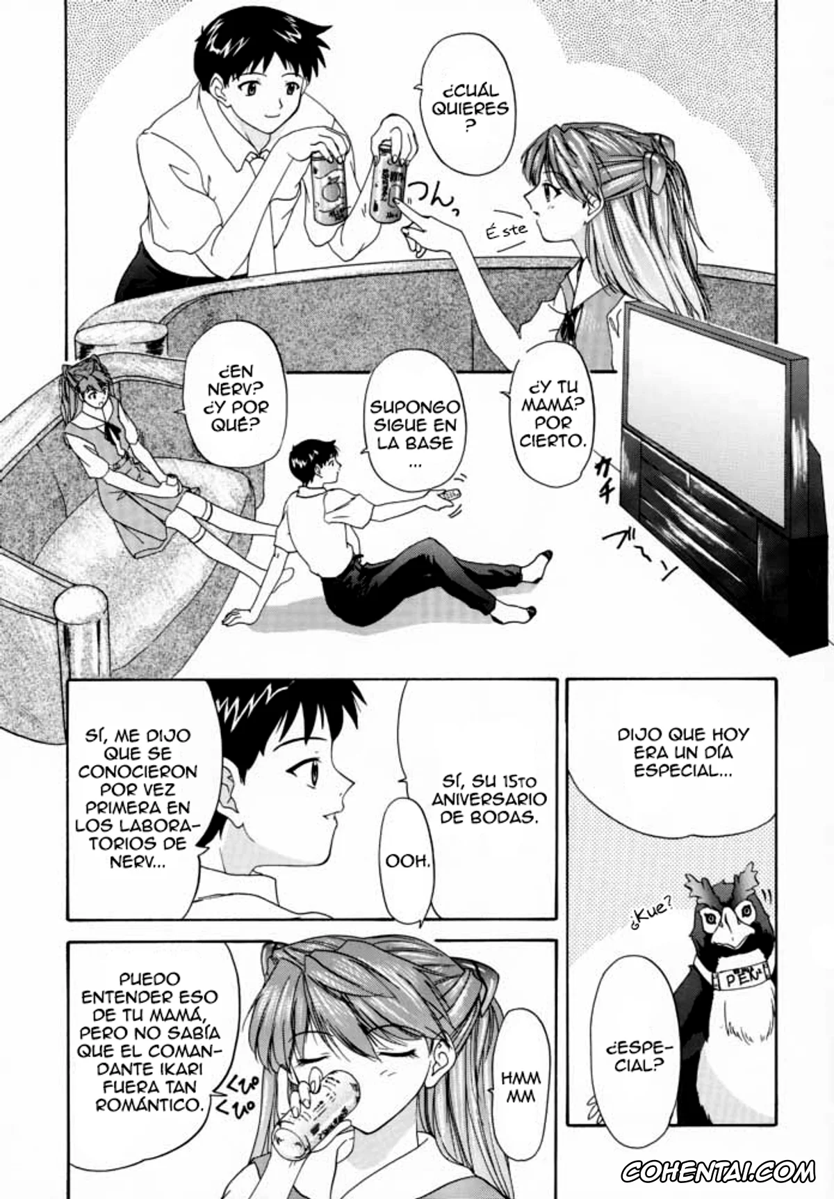Neon Genesis Evangelion hentai, Asuka Langley Soryu hentai, Shinji Ikari hentai, 1999 Only Aska (Neon Genesis Evangelion), pagina 12