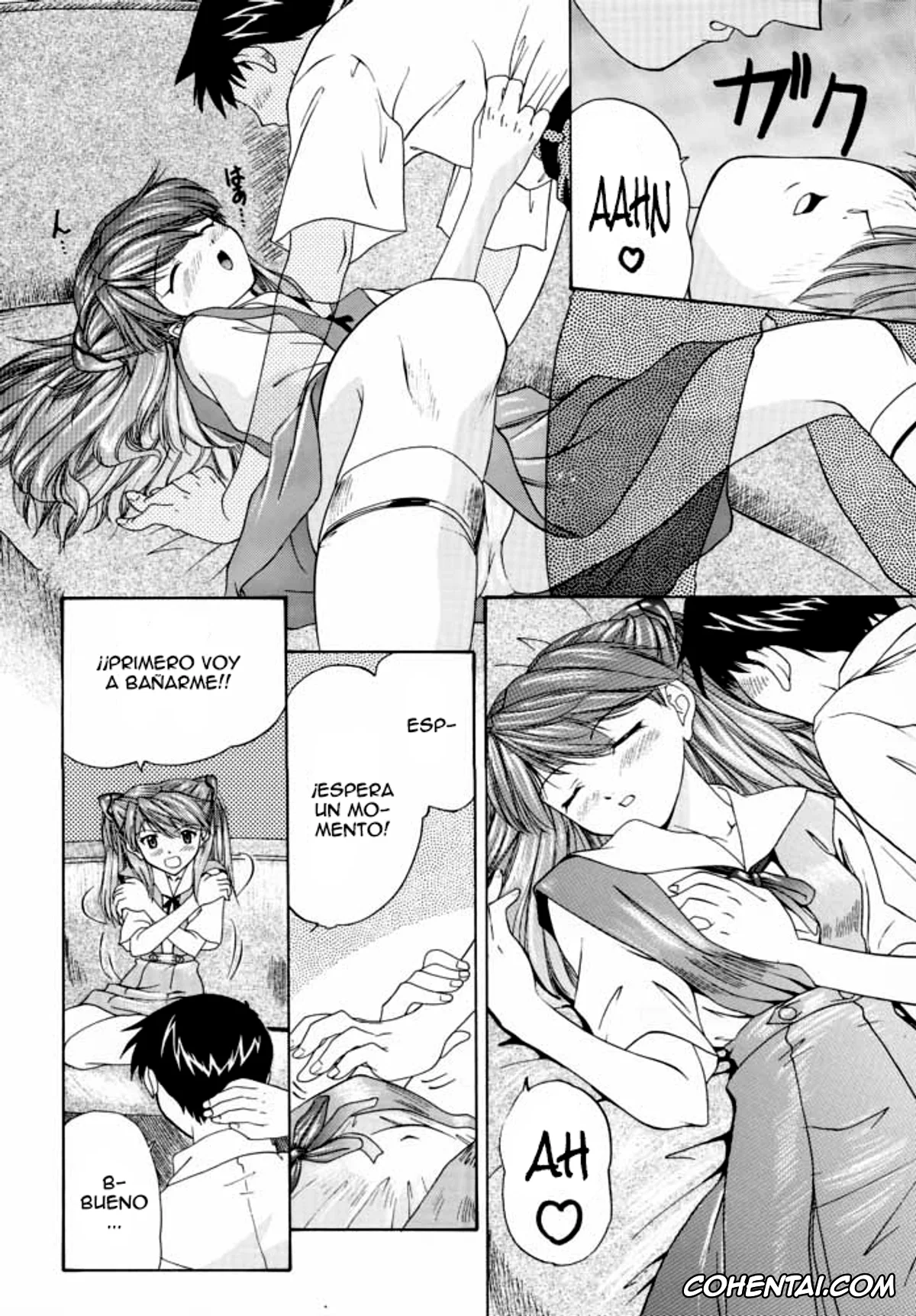 Neon Genesis Evangelion porno, Asuka Langley Soryu porno, Shinji Ikari porno, 1999 Only Aska (Neon Genesis Evangelion), pagina 17