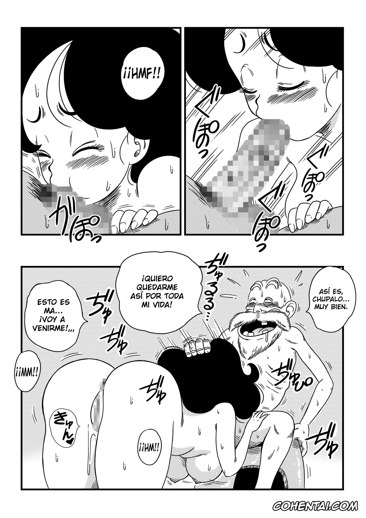 Dragon Ball xxx, Lunch xxx, Master Roshi xxx, Hard na Oshigoto! (Dragon Ball), pagina 10