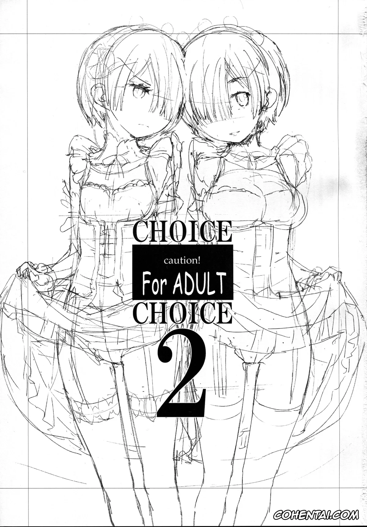Re:Zero kara Hajimeru Isekai Seikatsu porno, Ram porno, Rem porno, Subaru Natsuki porno, CHOICE 2 (Re:Zero kara Hajimeru Isekai Seikatsu), pagina 2