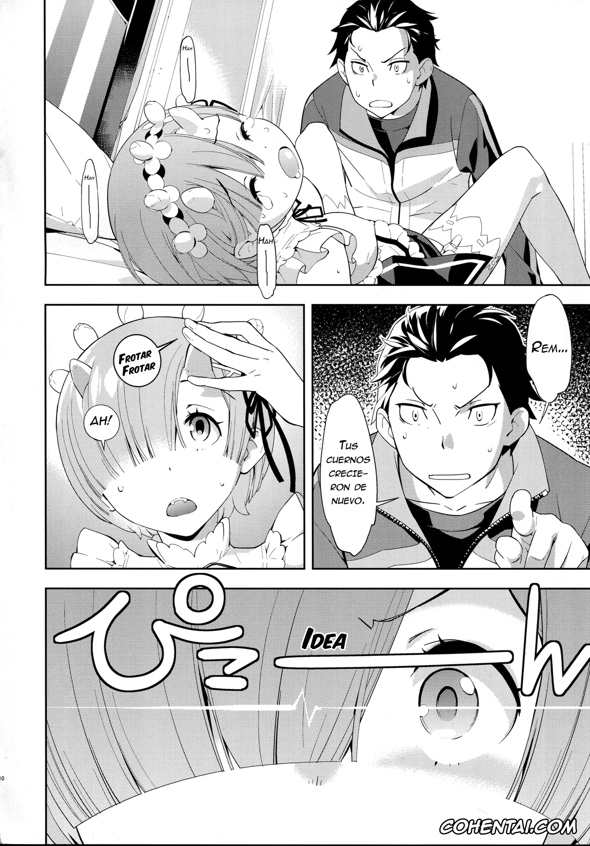 Re:Zero kara Hajimeru Isekai Seikatsu porno, Ram porno, Rem porno, Subaru Natsuki porno, CHOICE 2 (Re:Zero kara Hajimeru Isekai Seikatsu), pagina 11