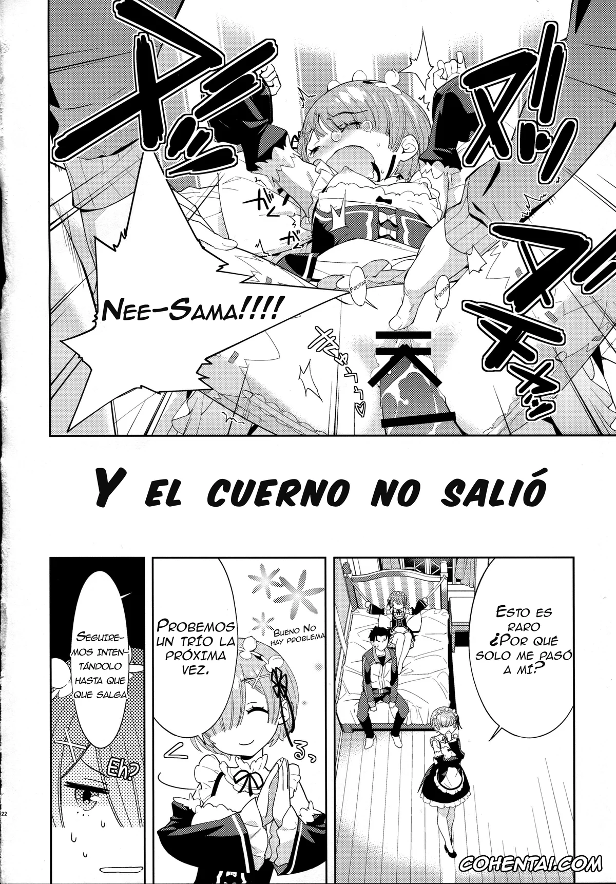 Re:Zero kara Hajimeru Isekai Seikatsu porno, Ram porno, Rem porno, Subaru Natsuki porno, CHOICE 2 (Re:Zero kara Hajimeru Isekai Seikatsu), pagina 23