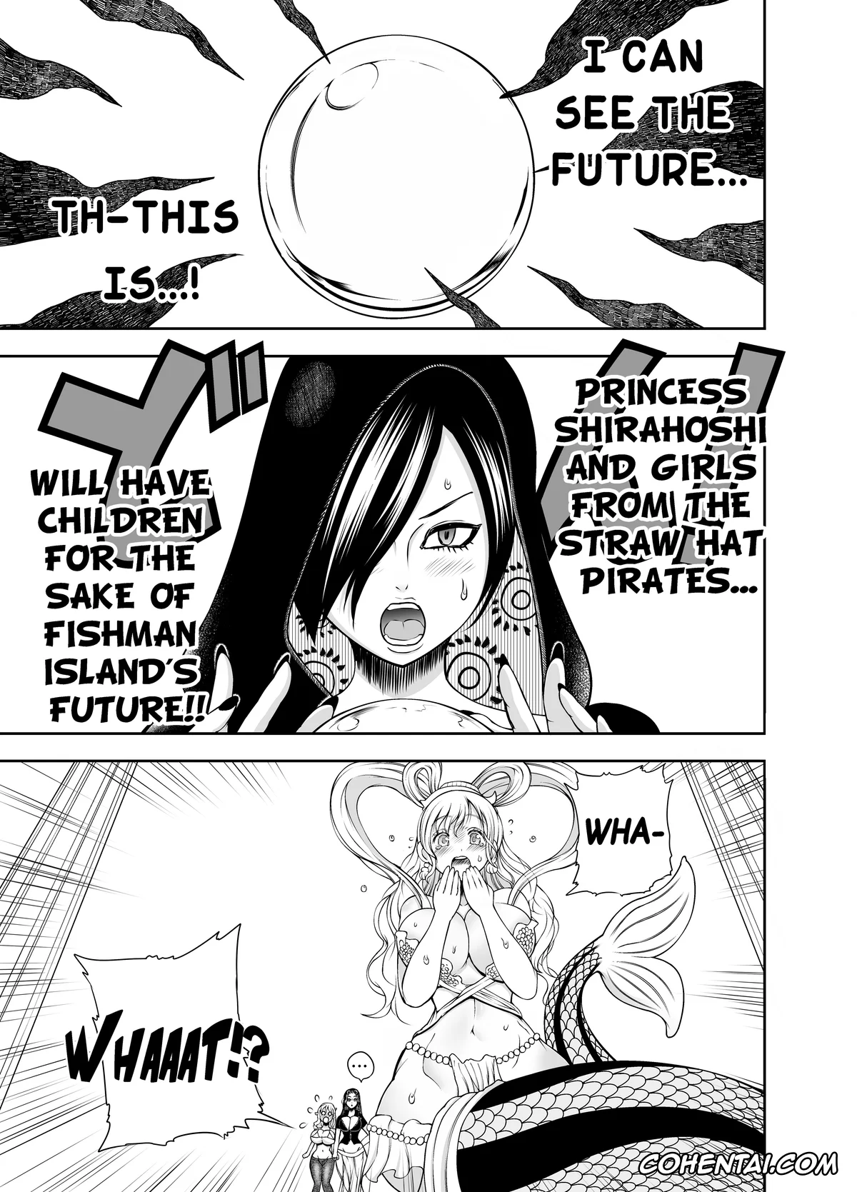 One Piece porno, Nami porno, Nico Robin porno, Shirahoshi porno, Midare Saki Ningyo Hime (Midare Saki Joshuu Kaizoku Soushuuhen) (One Piece), pagina 2