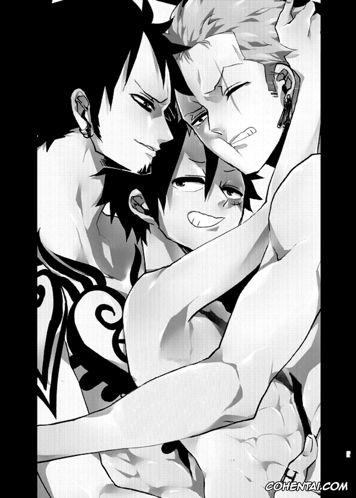 One Piece porno, Monkey D. Luffy porno, Roronoa Zoro porno, Trafalgar Law porno, Mischief Voice (One Piece), pagina 2