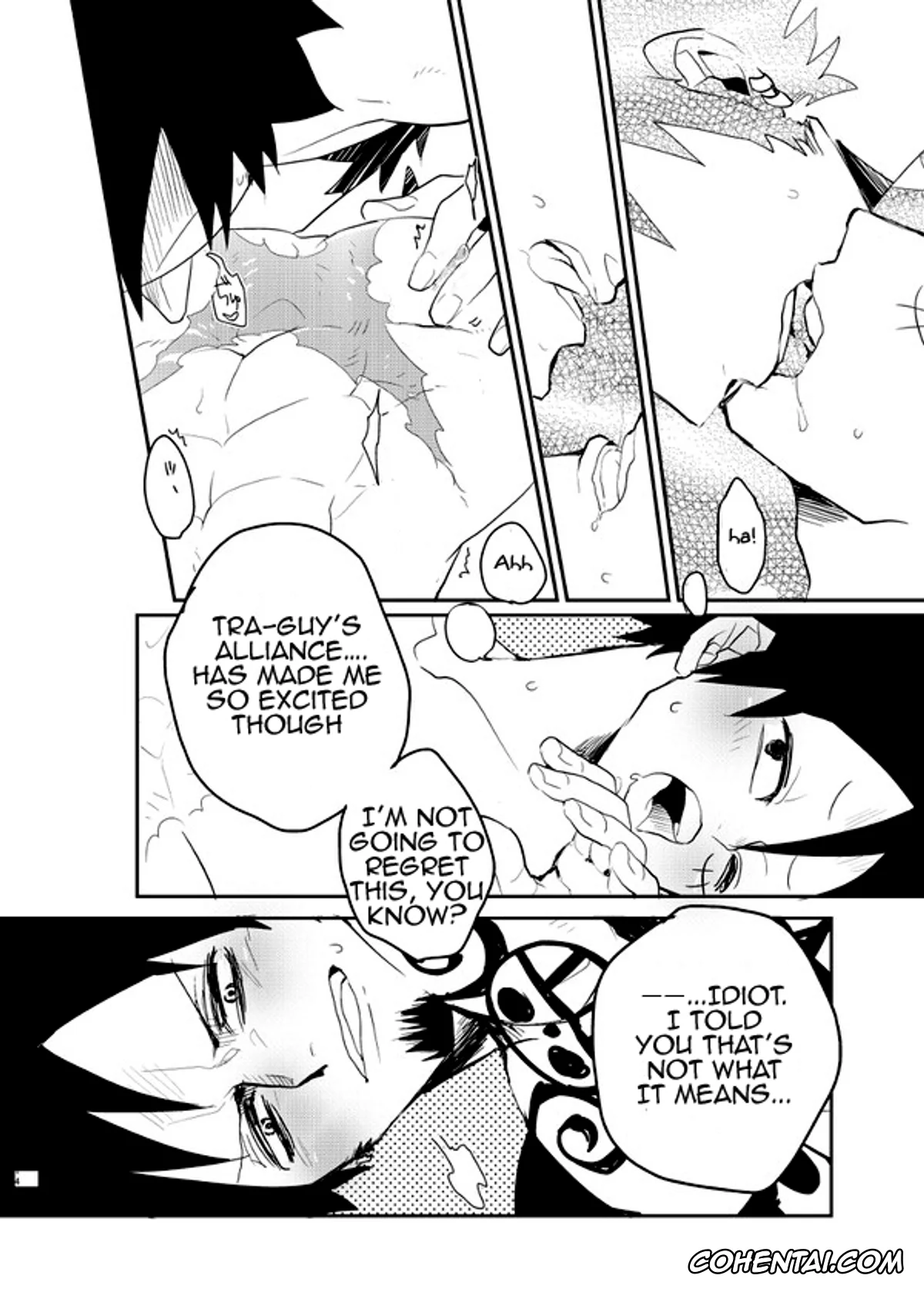 One Piece xxx, Monkey D. Luffy xxx, Roronoa Zoro xxx, Trafalgar Law xxx, Mischief Voice (One Piece), pagina 13