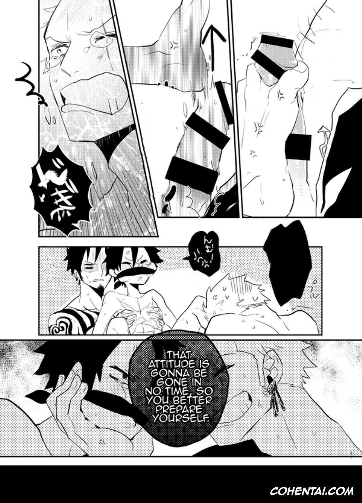 One Piece porno, Monkey D. Luffy porno, Roronoa Zoro porno, Trafalgar Law porno, Mischief Voice (One Piece), pagina 26