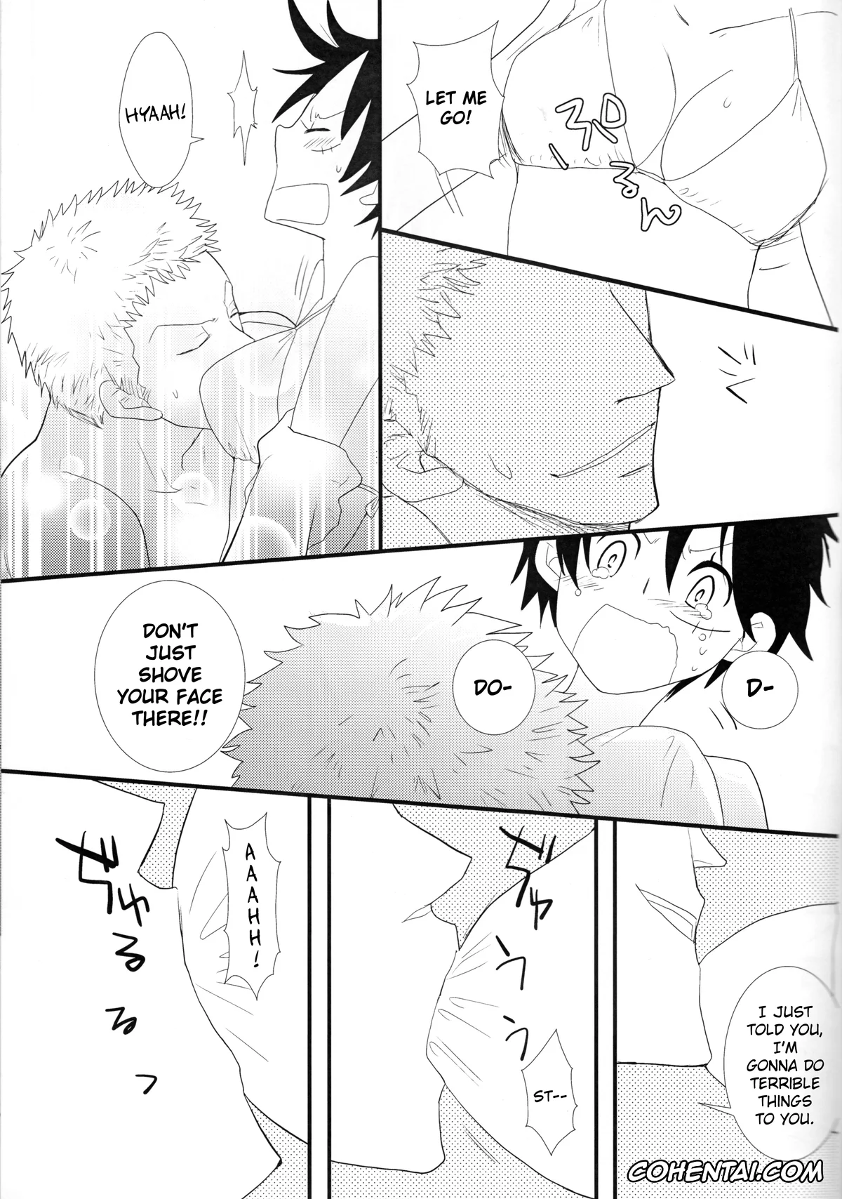 One Piece hentai, Monkey D. Luffy hentai, Roronoa Zoro hentai, Sanji Vinsmoke hentai, Triple Summer (One Piece), pagina 12