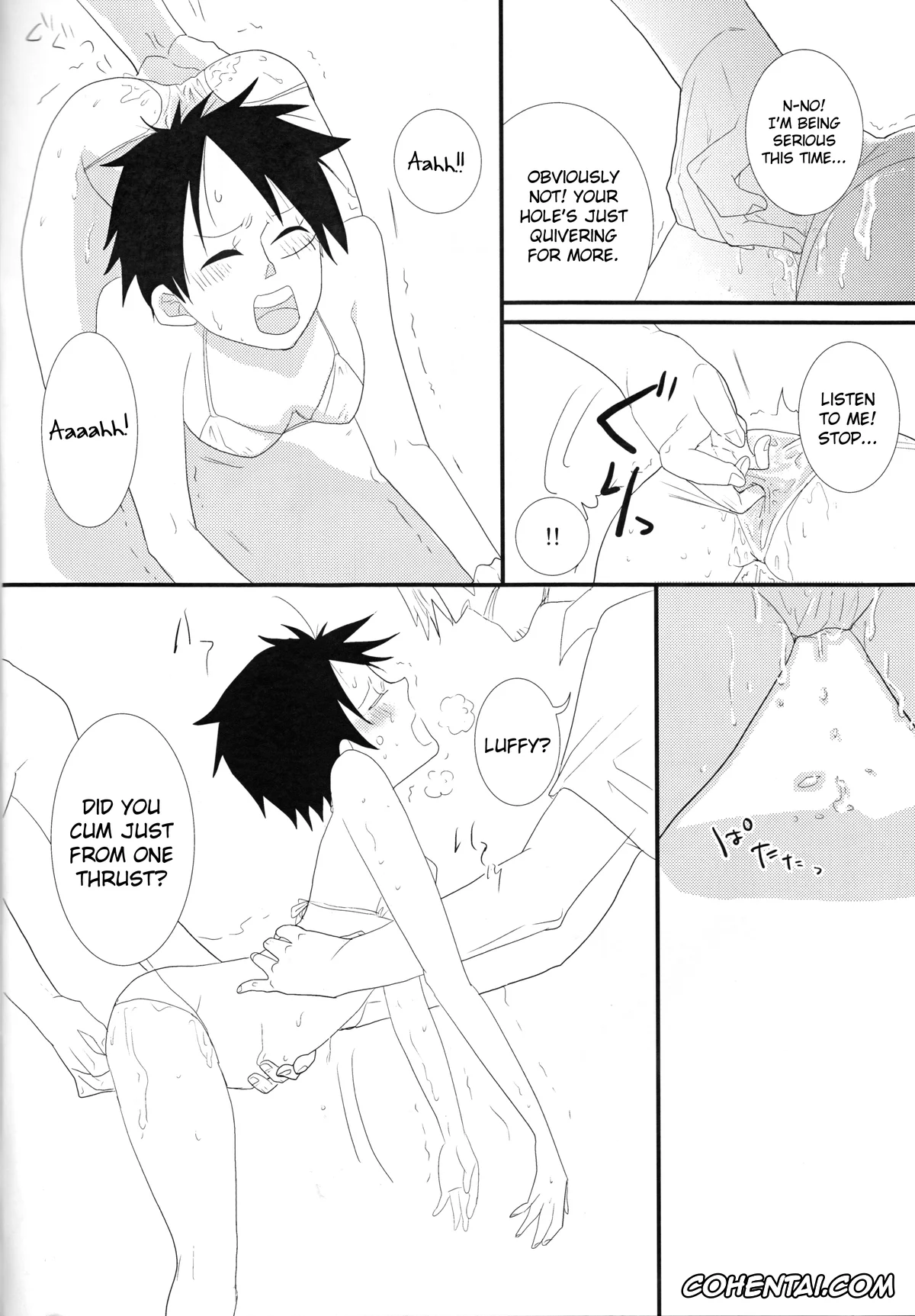 One Piece hentai, Monkey D. Luffy hentai, Roronoa Zoro hentai, Sanji Vinsmoke hentai, Triple Summer (One Piece), pagina 21
