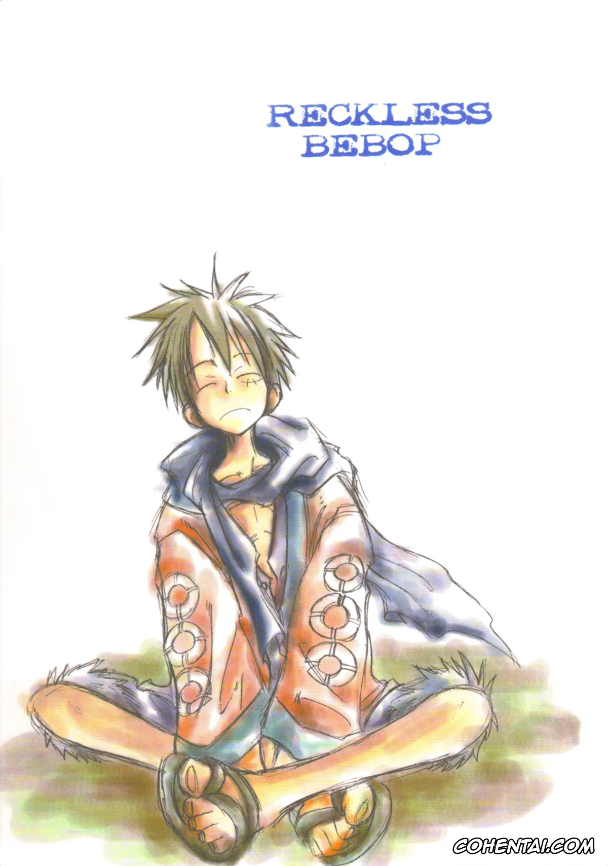 One Piece xxx, Monkey D. Luffy xxx, Roronoa Zoro xxx, RECKLESS BEBOP (One Piece), pagina 1