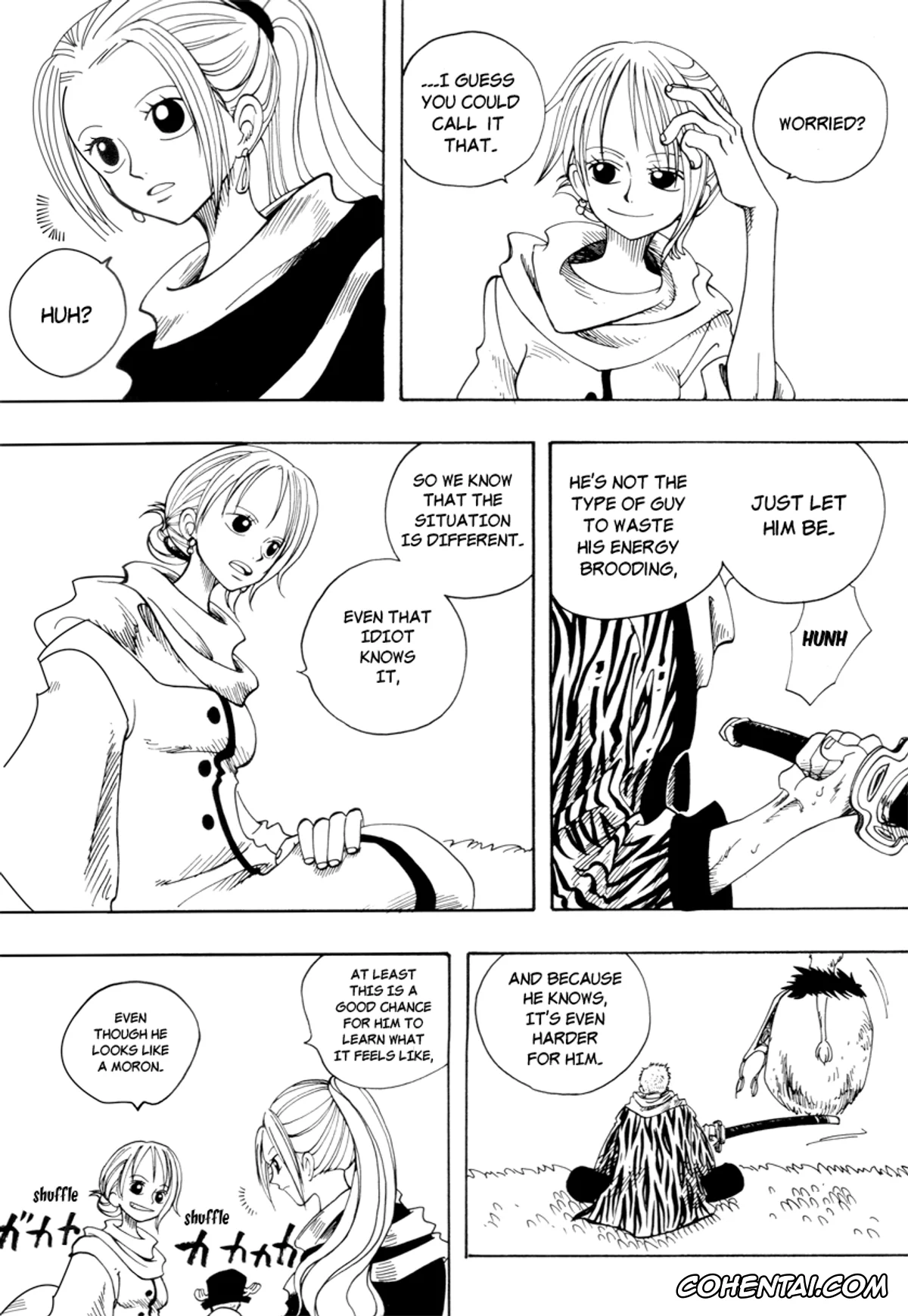 One Piece hentai, Monkey D. Luffy hentai, Roronoa Zoro hentai, RECKLESS BEBOP (One Piece), pagina 6