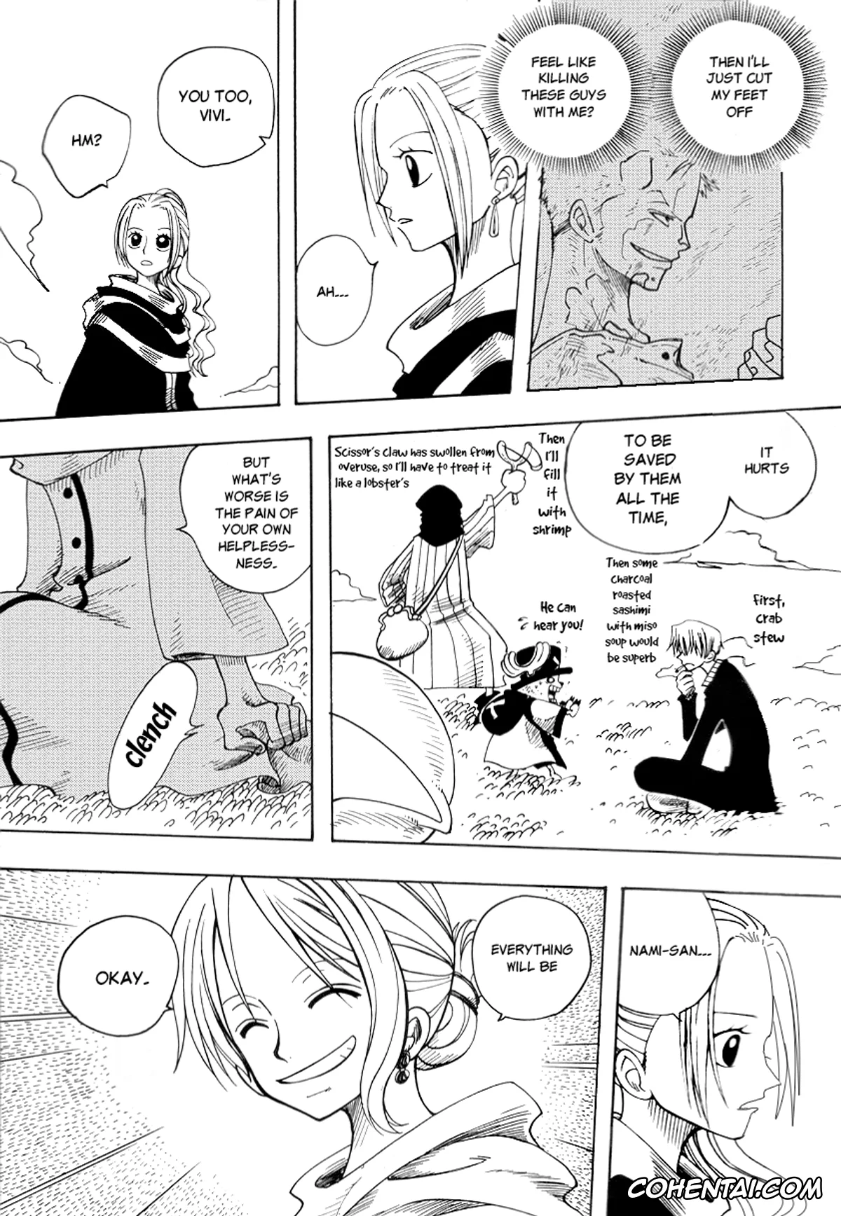 One Piece xxx, Monkey D. Luffy xxx, Roronoa Zoro xxx, RECKLESS BEBOP (One Piece), pagina 7