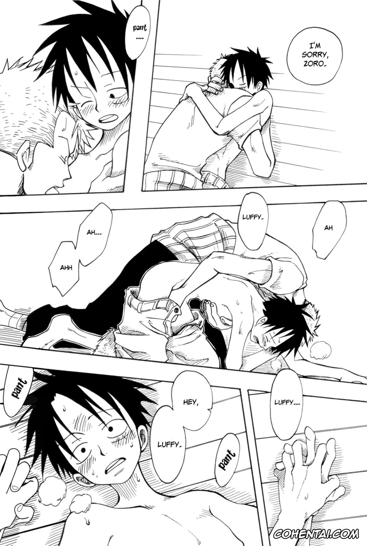 One Piece hentai, Monkey D. Luffy hentai, Roronoa Zoro hentai, RECKLESS BEBOP (One Piece), pagina 18