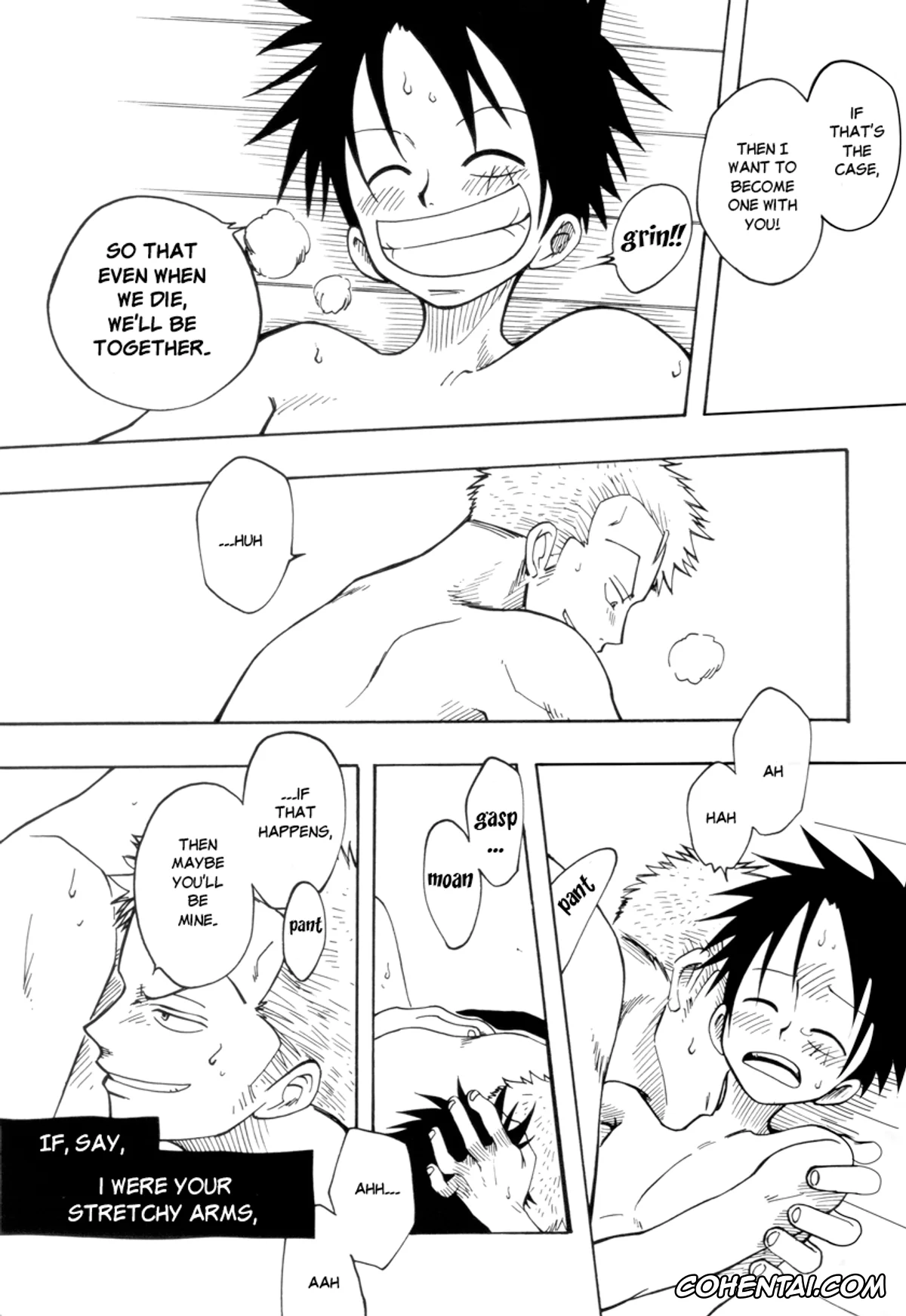 One Piece hentai, Monkey D. Luffy hentai, Roronoa Zoro hentai, RECKLESS BEBOP (One Piece), pagina 21