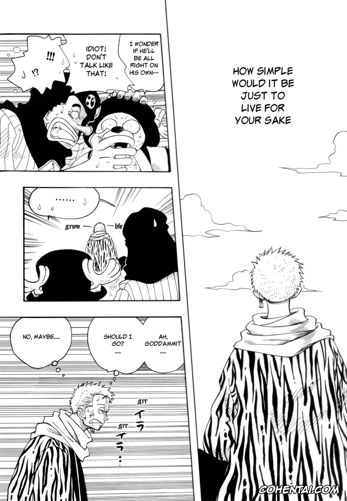 One Piece hentai, Monkey D. Luffy hentai, Roronoa Zoro hentai, RECKLESS BEBOP (One Piece), pagina 24