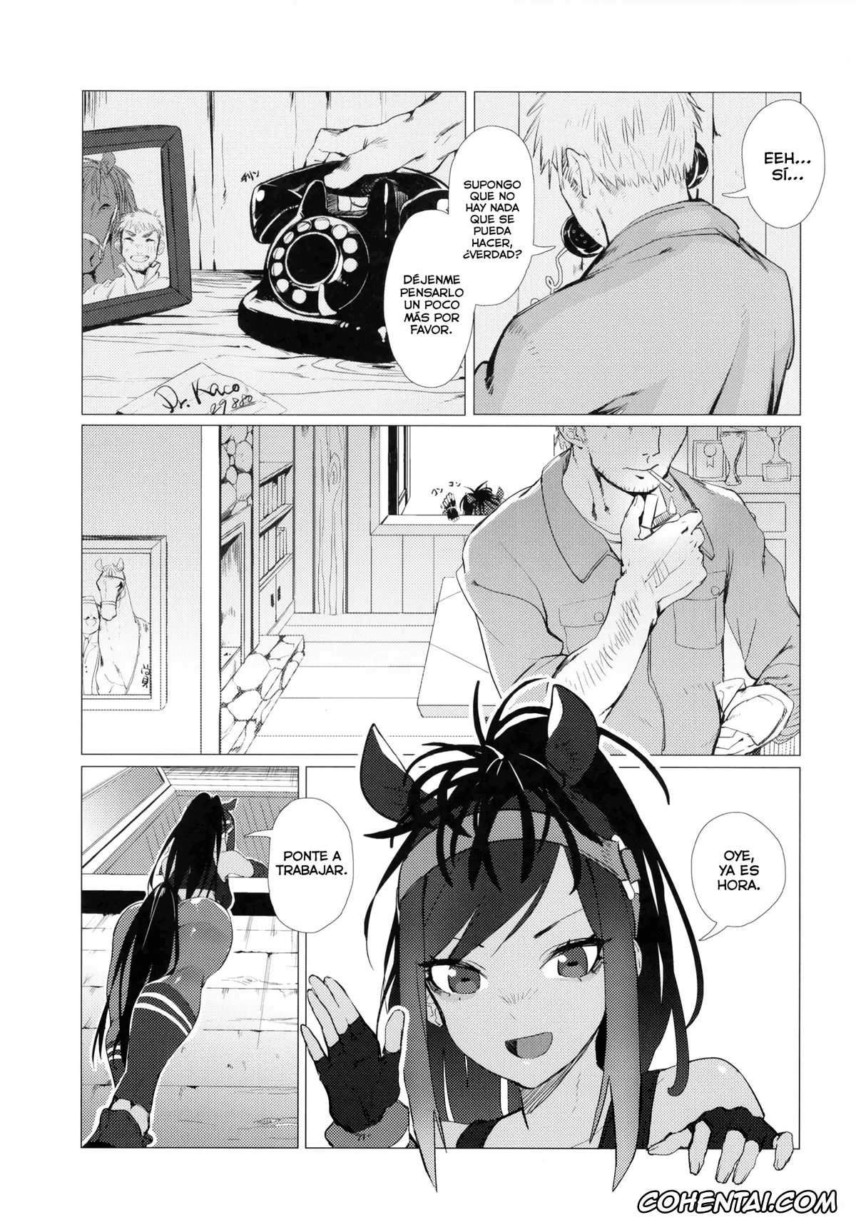Kemono Friends porno, Black Thoroughbred porno, Thoroughbred Early Days (Kemono Friends), pagina 2