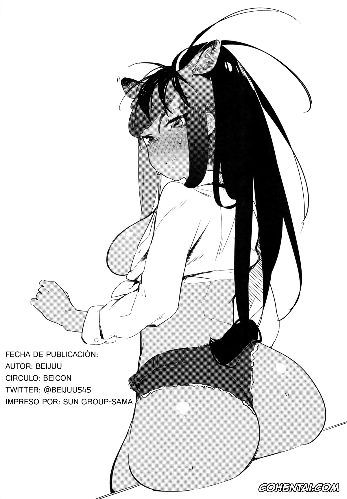 Kemono Friends xxx, Black Thoroughbred xxx, Thoroughbred Early Days (Kemono Friends), pagina 19