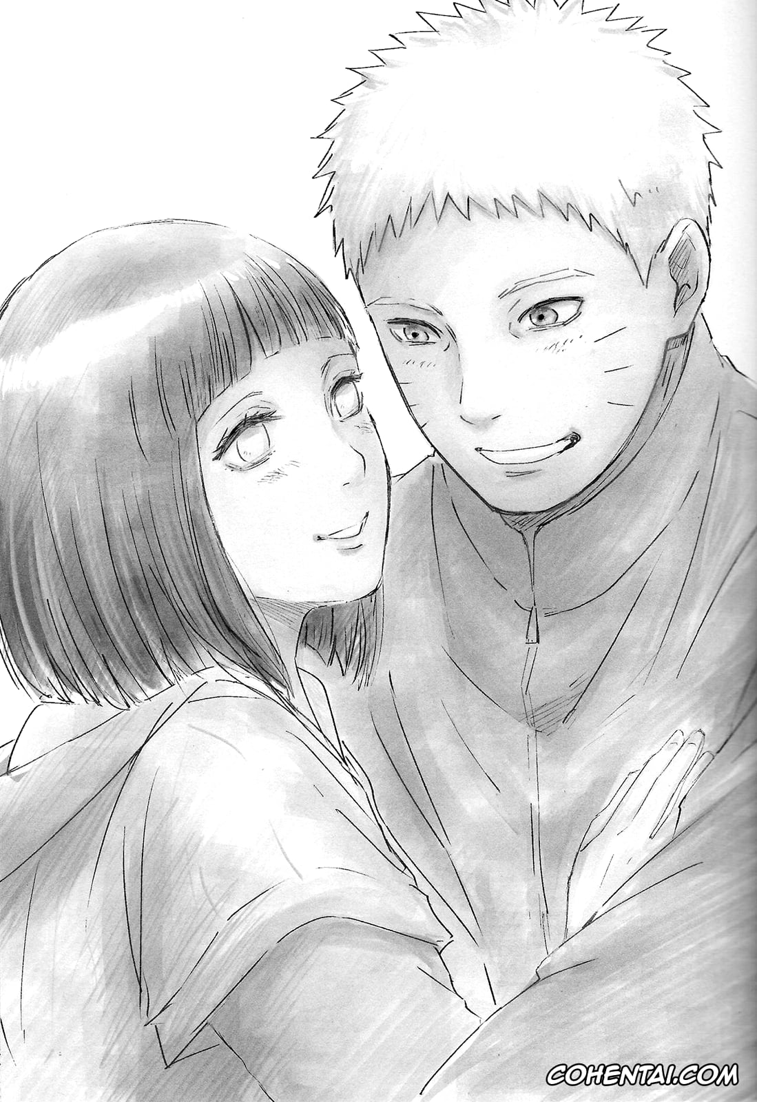 NARUTO porno, Hinata Hyuga porno, Naruto Uzumaki porno, Mayonaka no Kyuusoku (Naruto), pagina 2