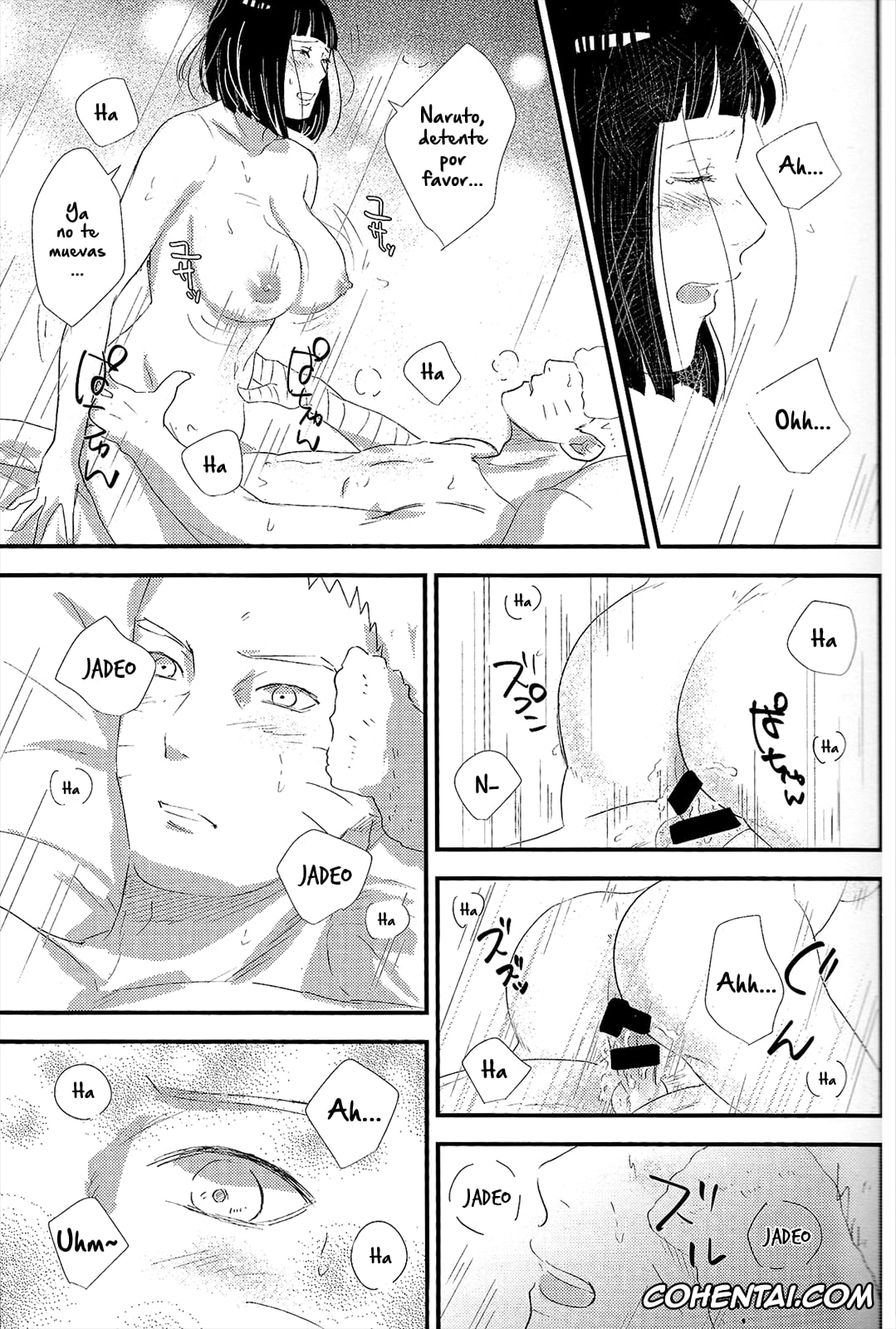 NARUTO hentai, Hinata Hyuga hentai, Naruto Uzumaki hentai, Mayonaka no Kyuusoku (Naruto), pagina 18
