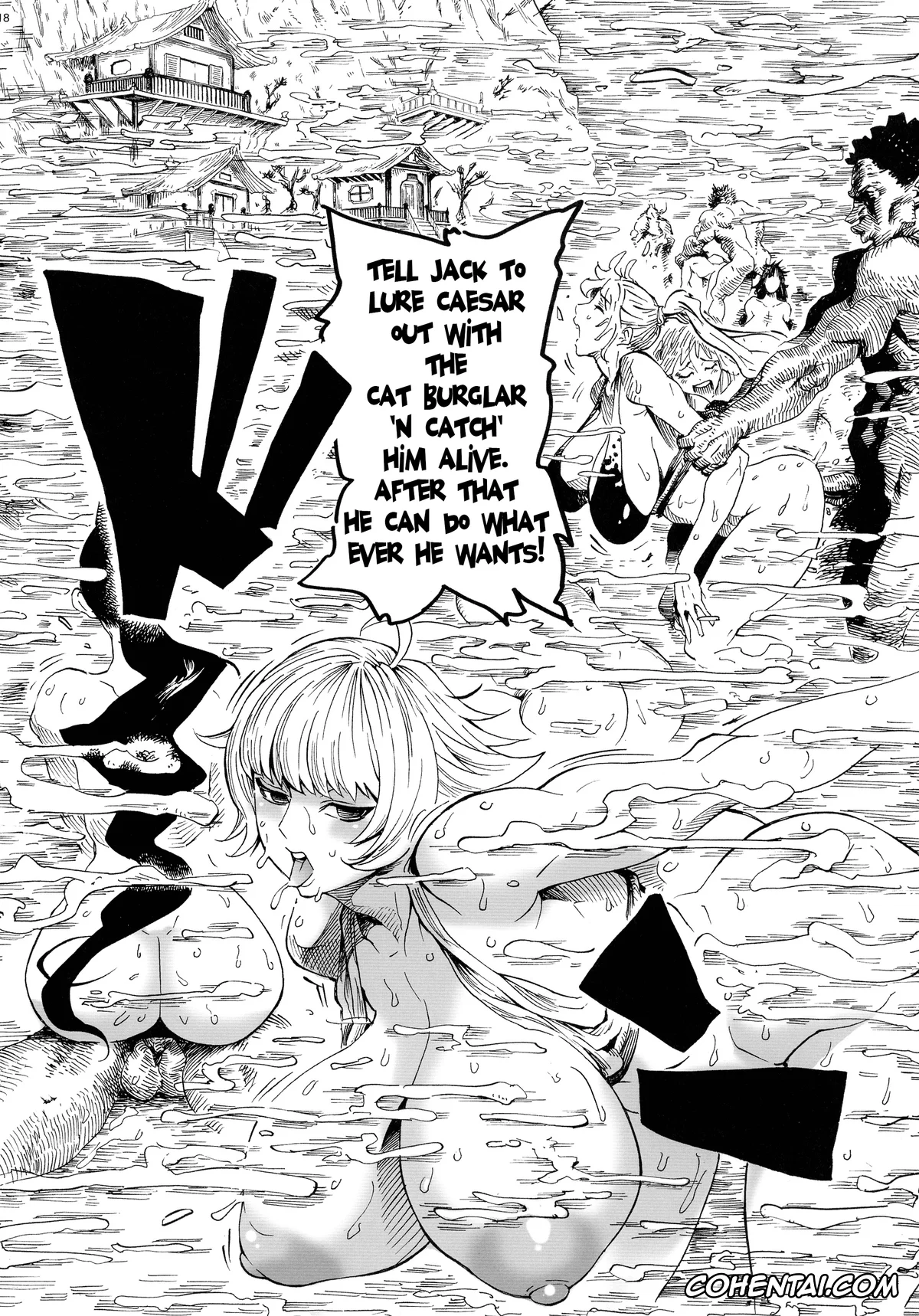 One Piece porno, Boa Hancock porno, Monkey D. Luffy porno, P.O.M Amazon lily last day (One Piece), pagina 20