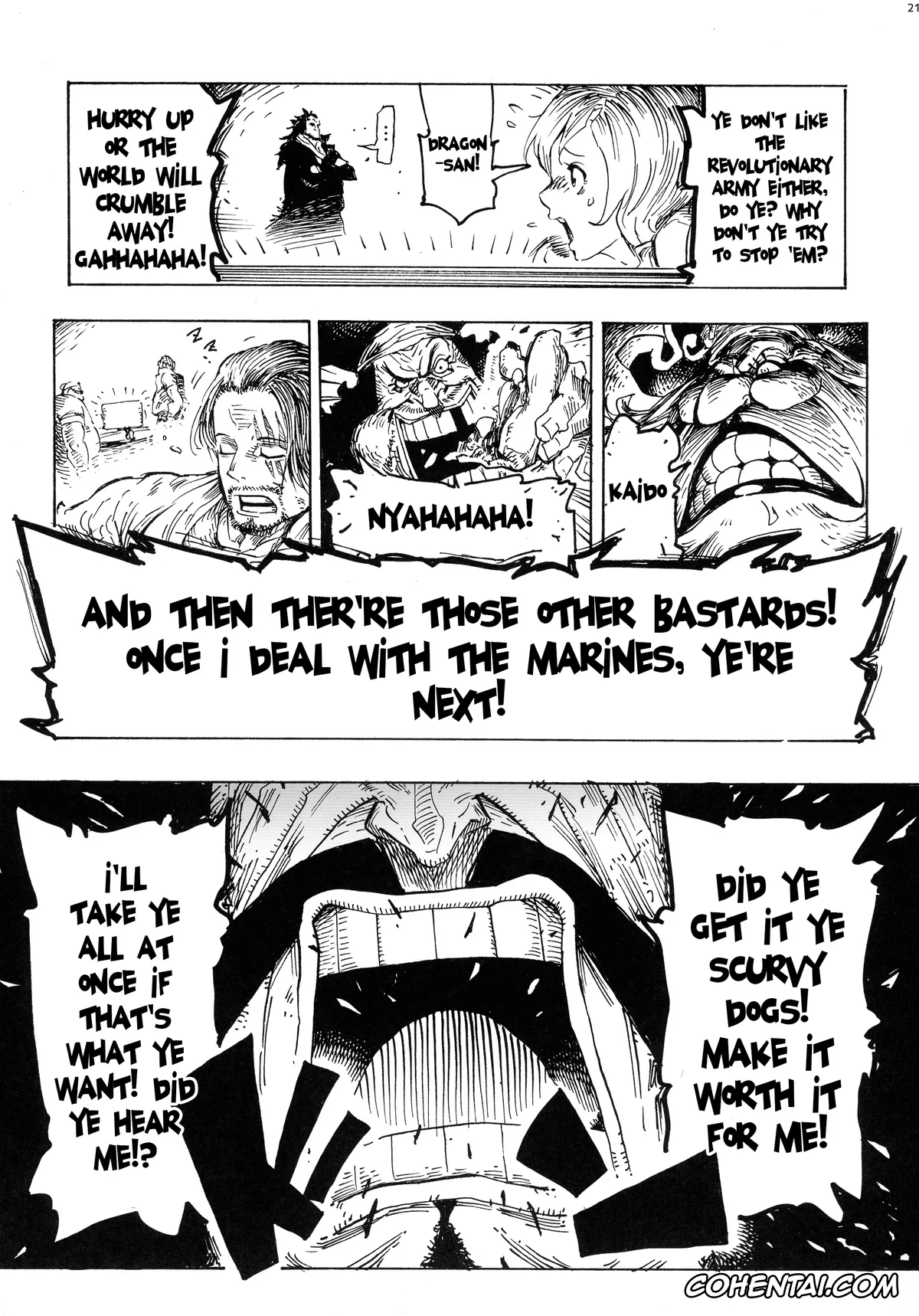 One Piece porno, Boa Hancock porno, Monkey D. Luffy porno, P.O.M Amazon lily last day (One Piece), pagina 23