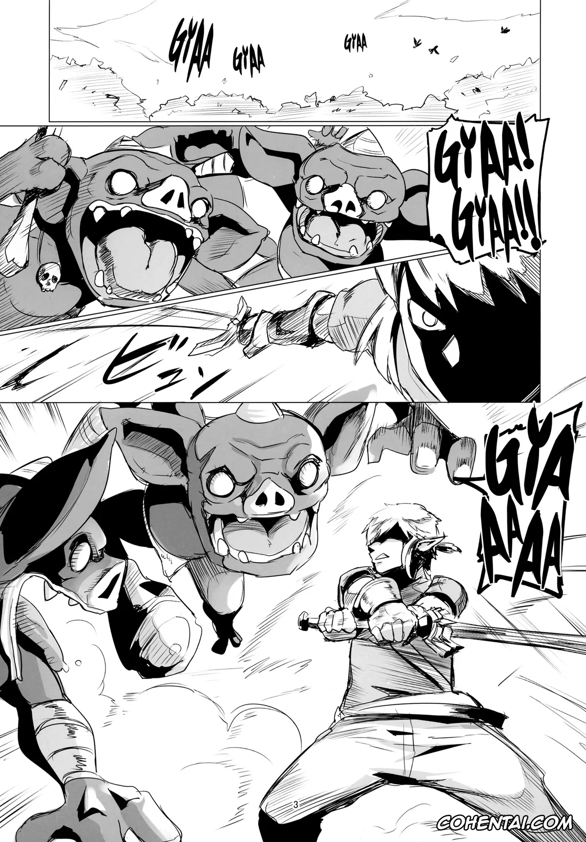 The Legend Of Zelda porno, Link porno, Princess Zelda porno, Ee Ketsu. (The Legend of Zelda: Breath of the Wild), pagina 2