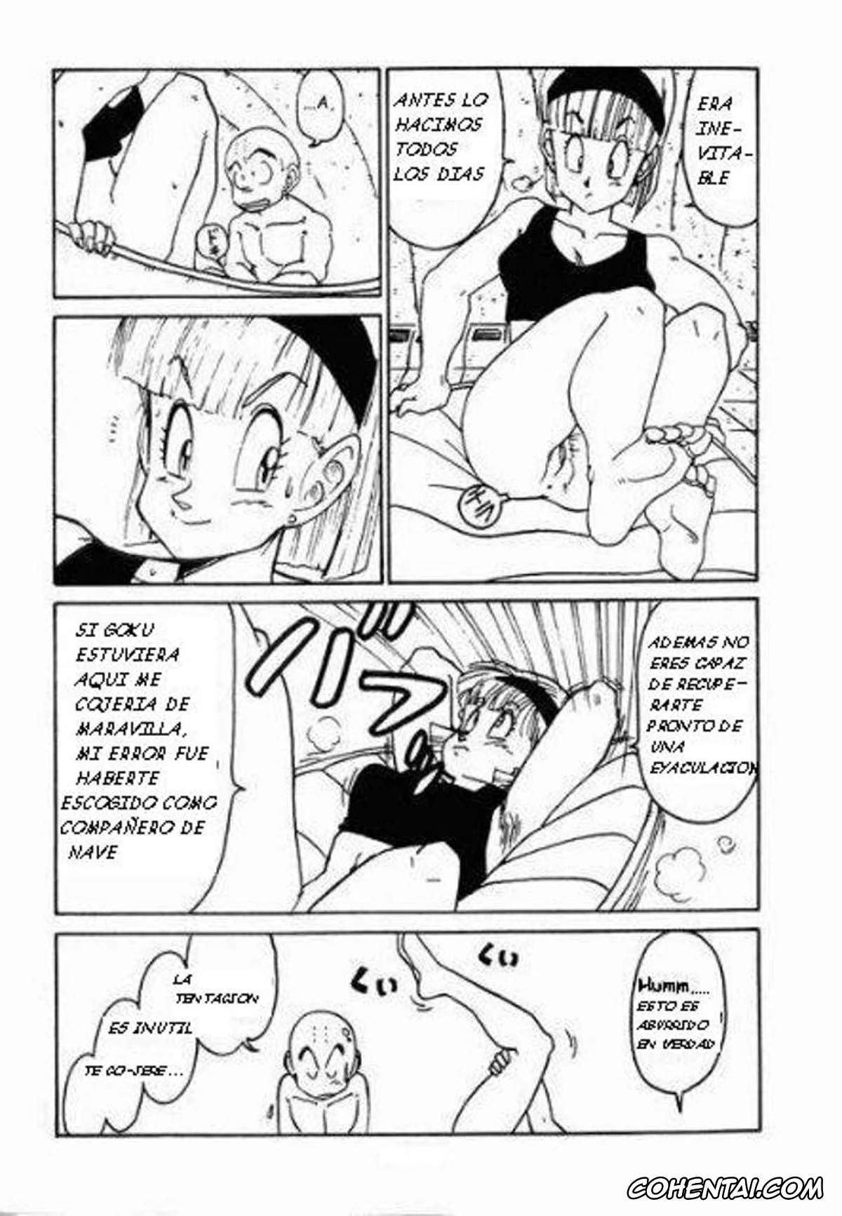 Dragon Ball Z hentai, Bulma Briefs hentai, Krillin hentai, Aim at Planet Namek! (Dragon Ball Z), pagina 6