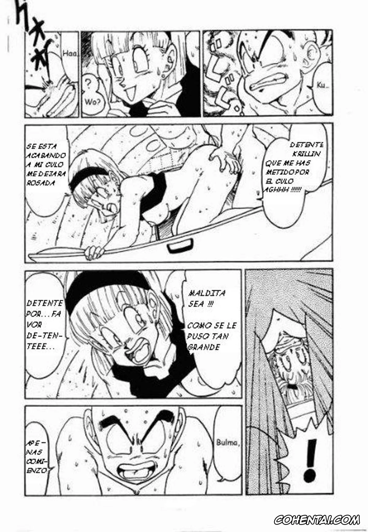 Dragon Ball Z porno, Bulma Briefs porno, Krillin porno, Aim at Planet Namek! (Dragon Ball Z), pagina 8