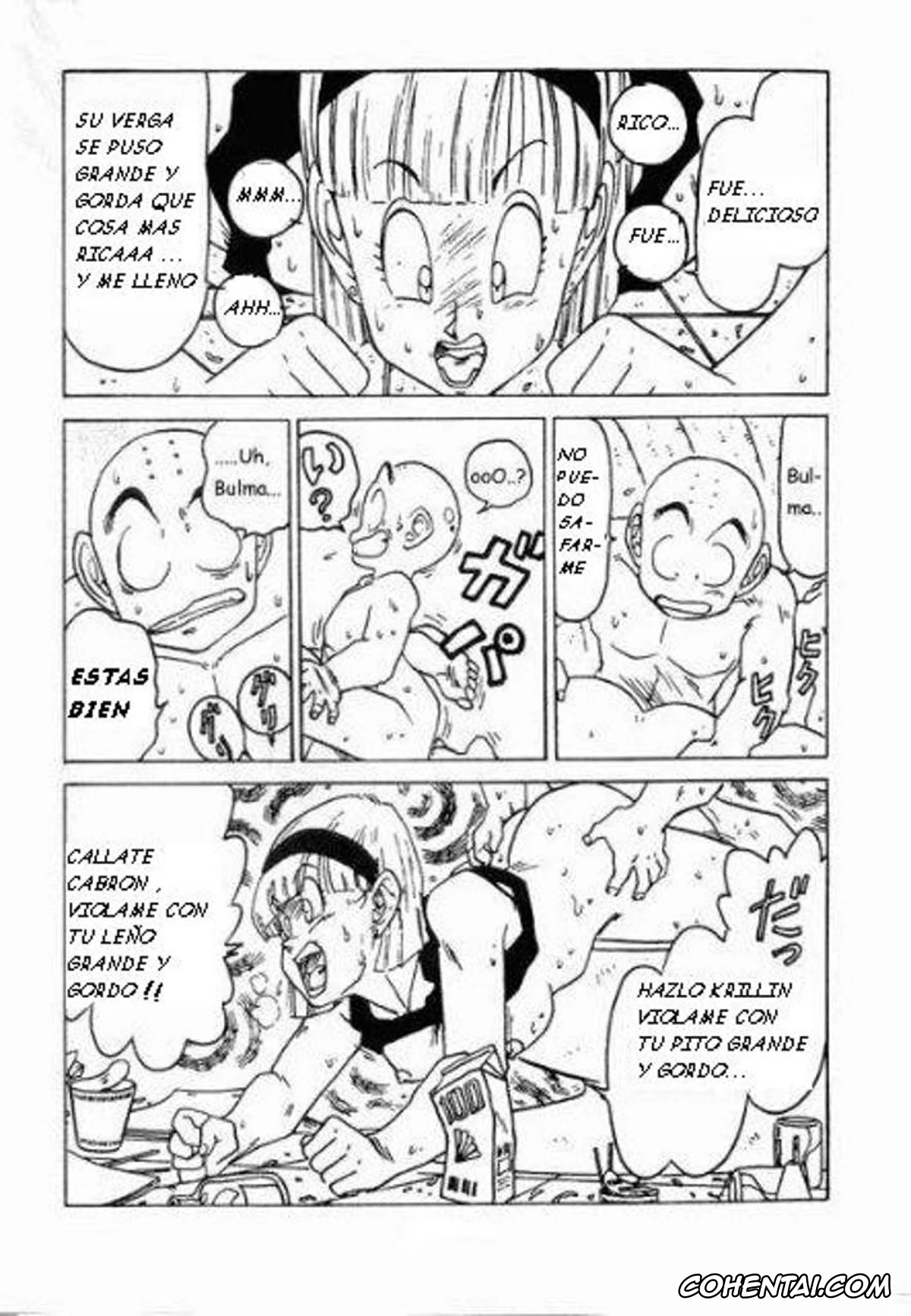 Dragon Ball Z xxx, Bulma Briefs xxx, Krillin xxx, Aim at Planet Namek! (Dragon Ball Z), pagina 10