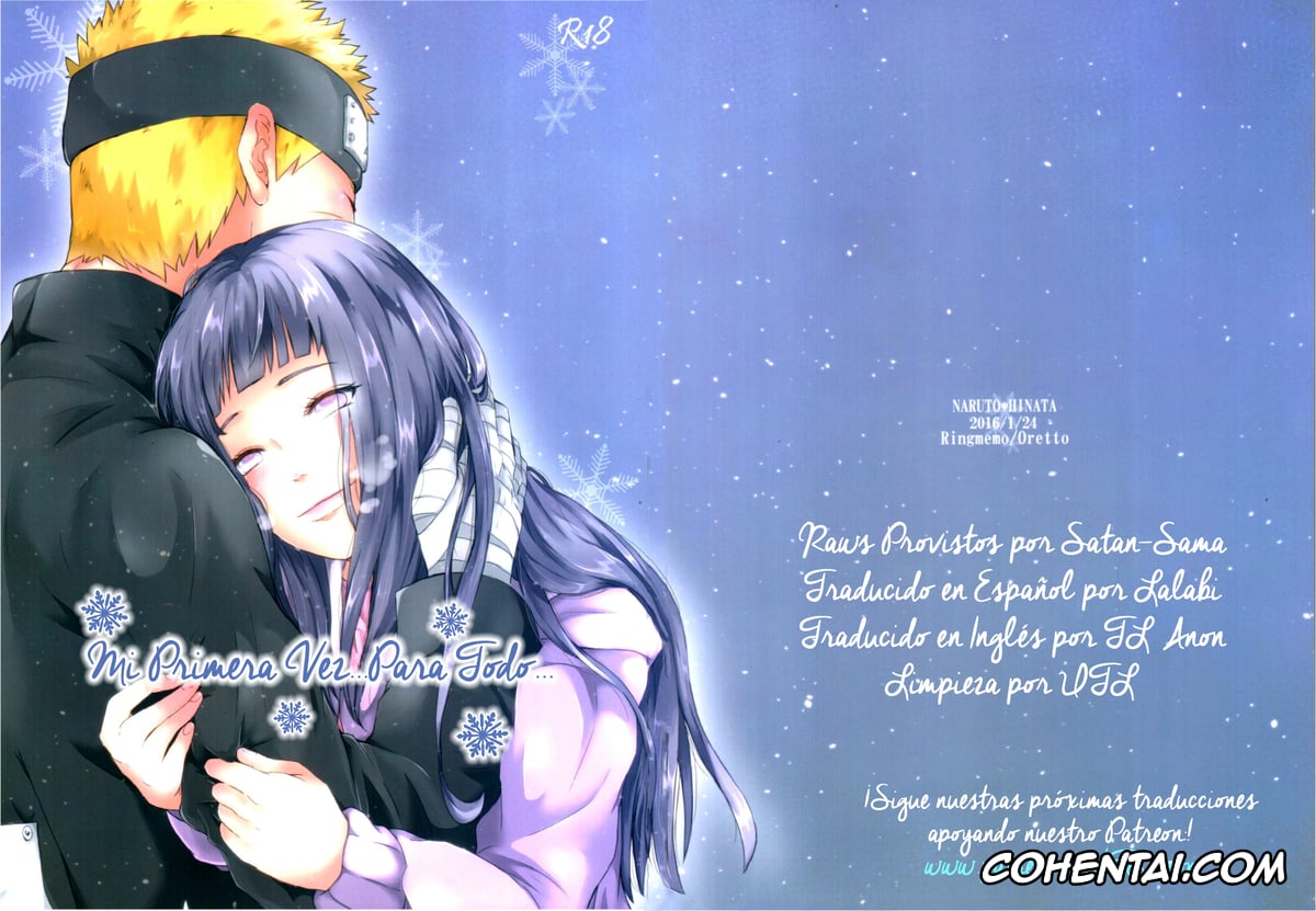 NARUTO xxx, Hinata Hyuga xxx, Naruto Uzumaki xxx, Watashi No Hajimete (Naruto), pagina 1