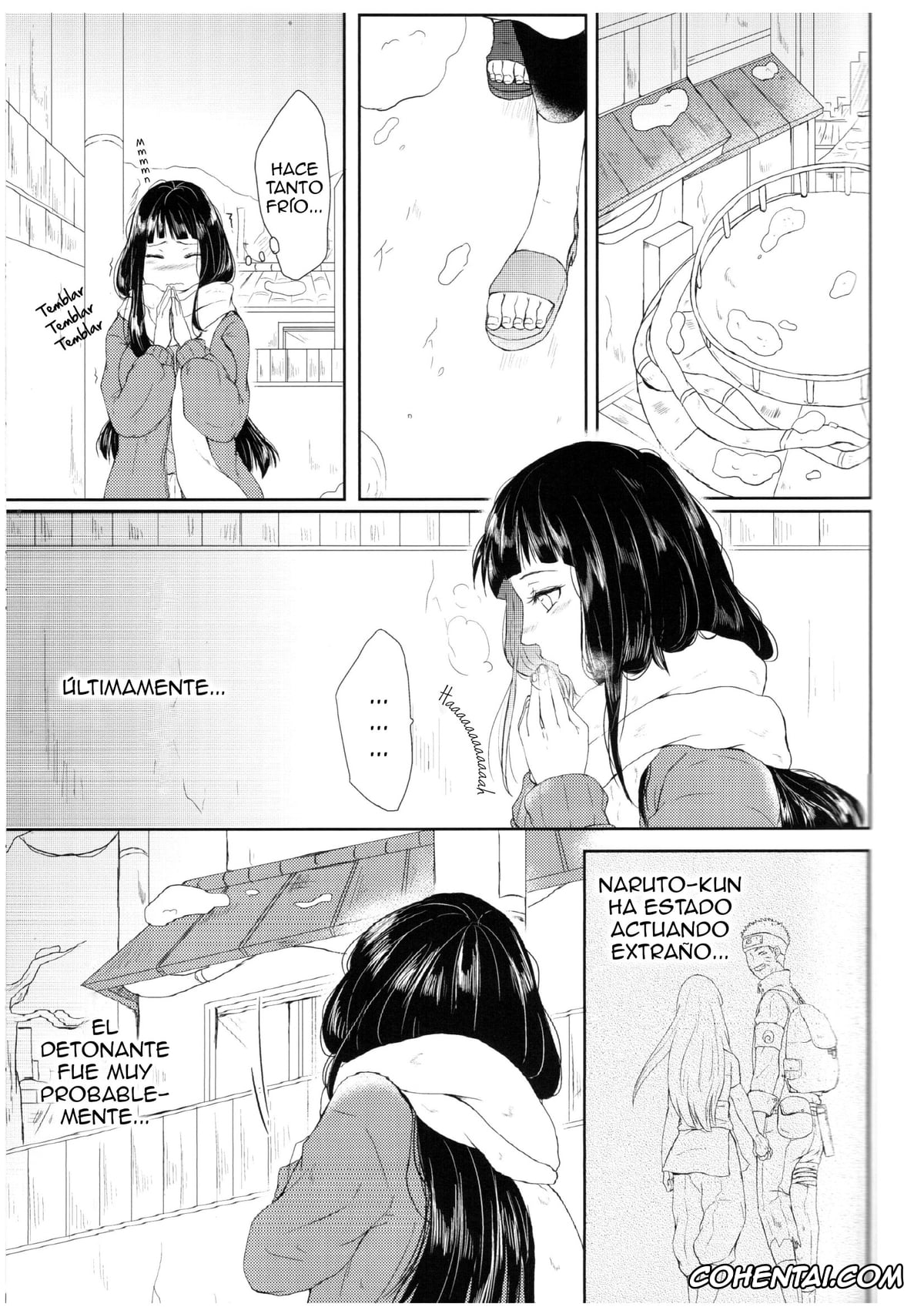 NARUTO porno, Hinata Hyuga porno, Naruto Uzumaki porno, Watashi No Hajimete (Naruto), pagina 5