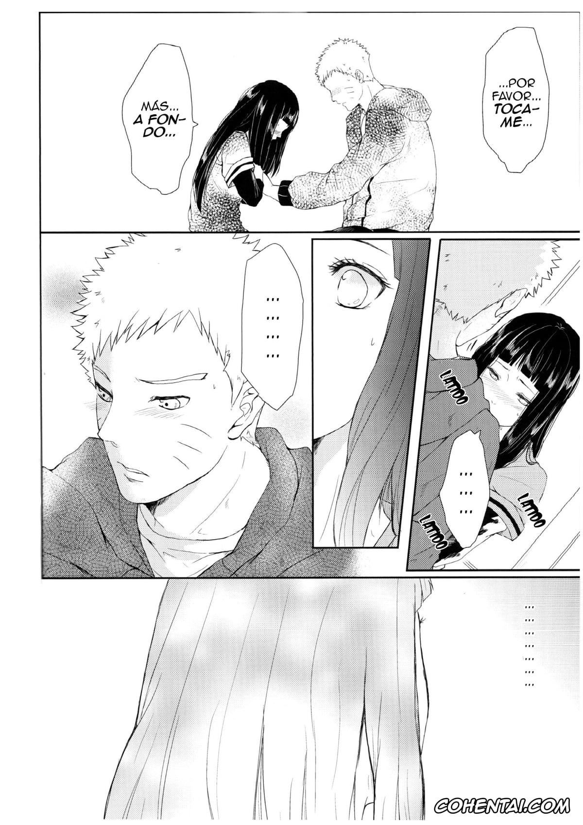 NARUTO xxx, Hinata Hyuga xxx, Naruto Uzumaki xxx, Watashi No Hajimete (Naruto), pagina 10