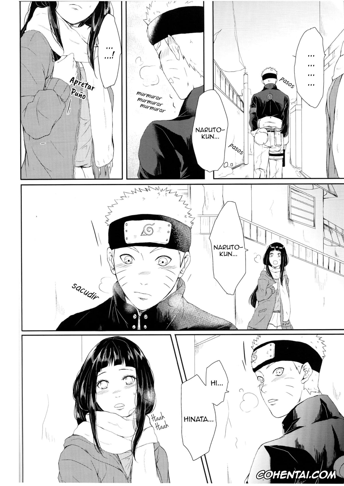 NARUTO porno, Hinata Hyuga porno, Naruto Uzumaki porno, Watashi No Hajimete (Naruto), pagina 14