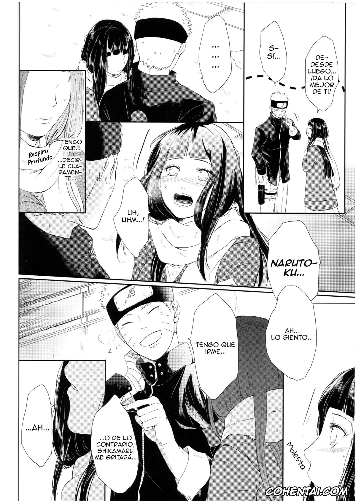 NARUTO xxx, Hinata Hyuga xxx, Naruto Uzumaki xxx, Watashi No Hajimete (Naruto), pagina 16