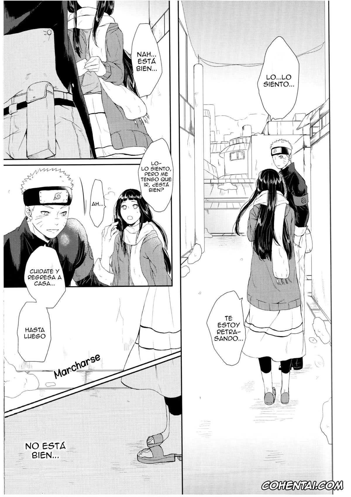 NARUTO porno, Hinata Hyuga porno, Naruto Uzumaki porno, Watashi No Hajimete (Naruto), pagina 17