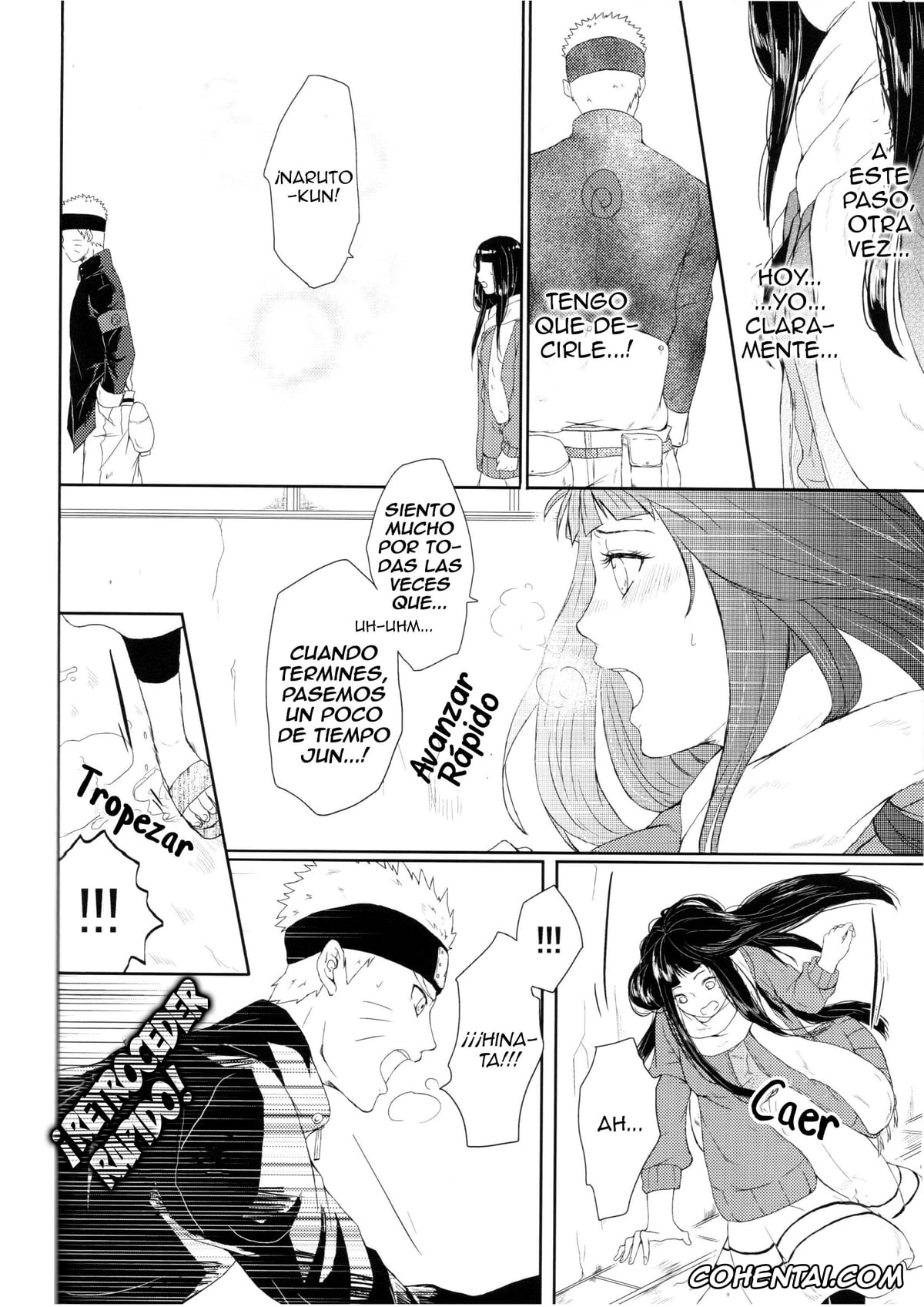 NARUTO hentai, Hinata Hyuga hentai, Naruto Uzumaki hentai, Watashi No Hajimete (Naruto), pagina 18