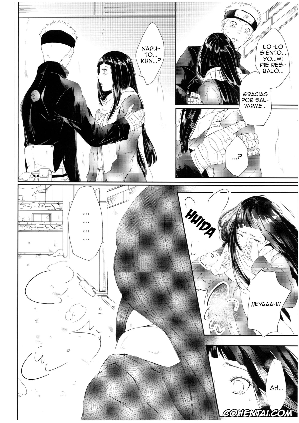 NARUTO porno, Hinata Hyuga porno, Naruto Uzumaki porno, Watashi No Hajimete (Naruto), pagina 20