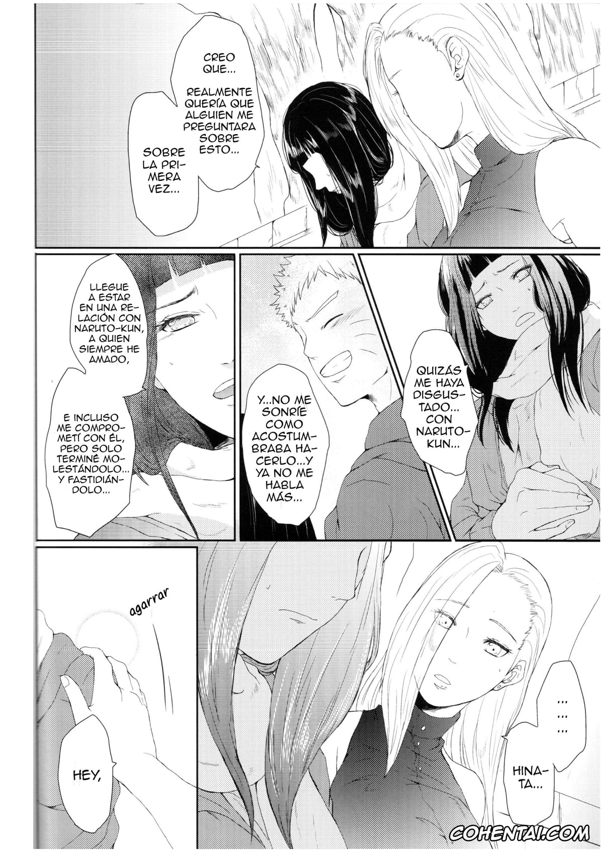 NARUTO xxx, Hinata Hyuga xxx, Naruto Uzumaki xxx, Watashi No Hajimete (Naruto), pagina 28