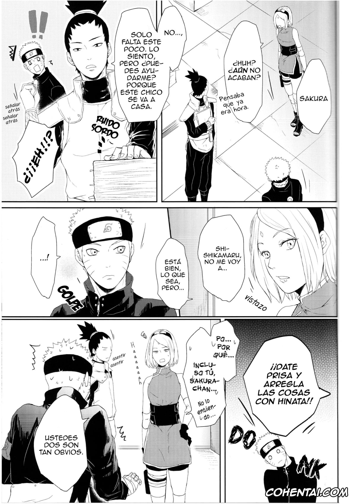 NARUTO hentai, Hinata Hyuga hentai, Naruto Uzumaki hentai, Watashi No Hajimete (Naruto), pagina 33