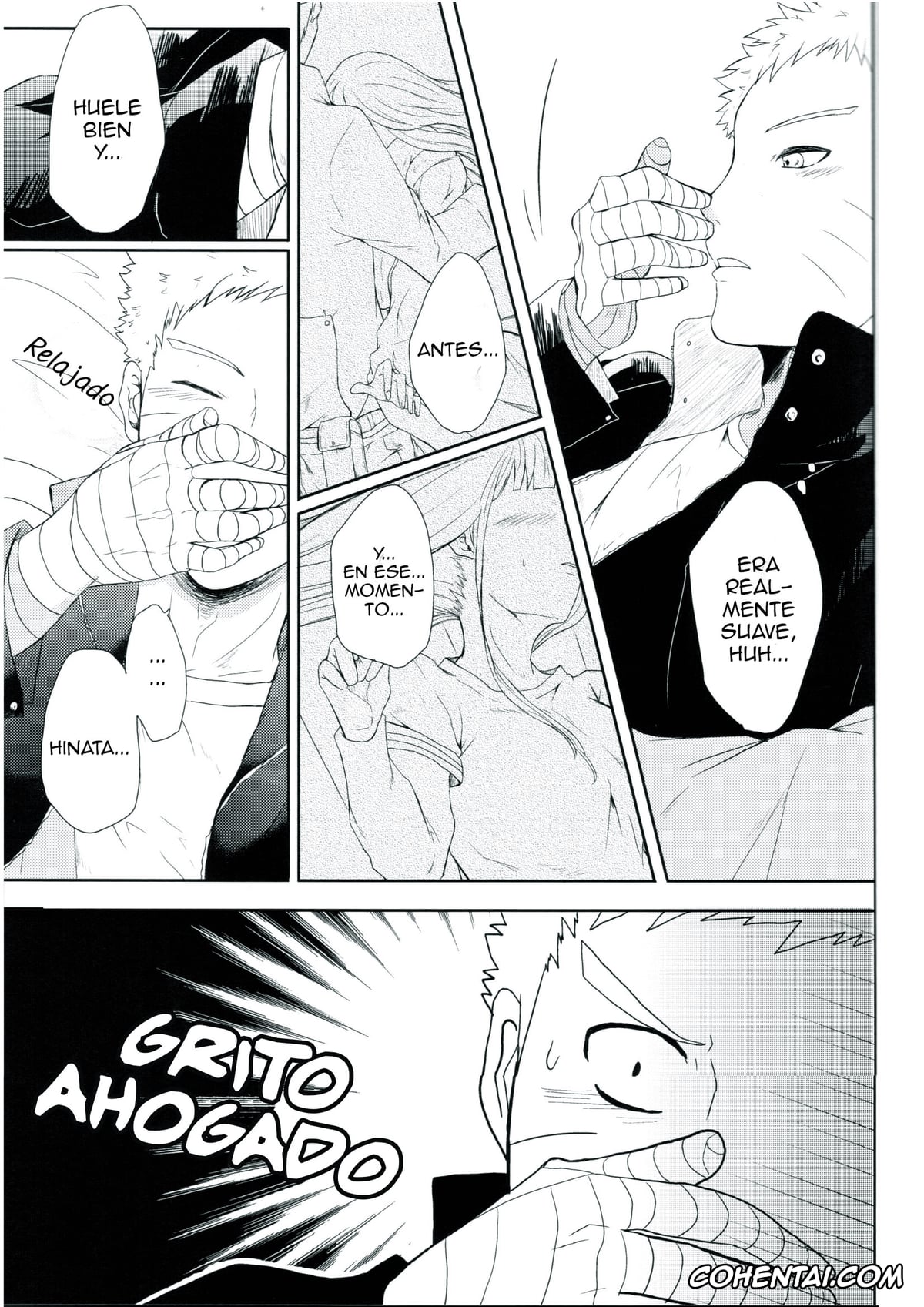 NARUTO xxx, Hinata Hyuga xxx, Naruto Uzumaki xxx, Watashi No Hajimete (Naruto), pagina 37