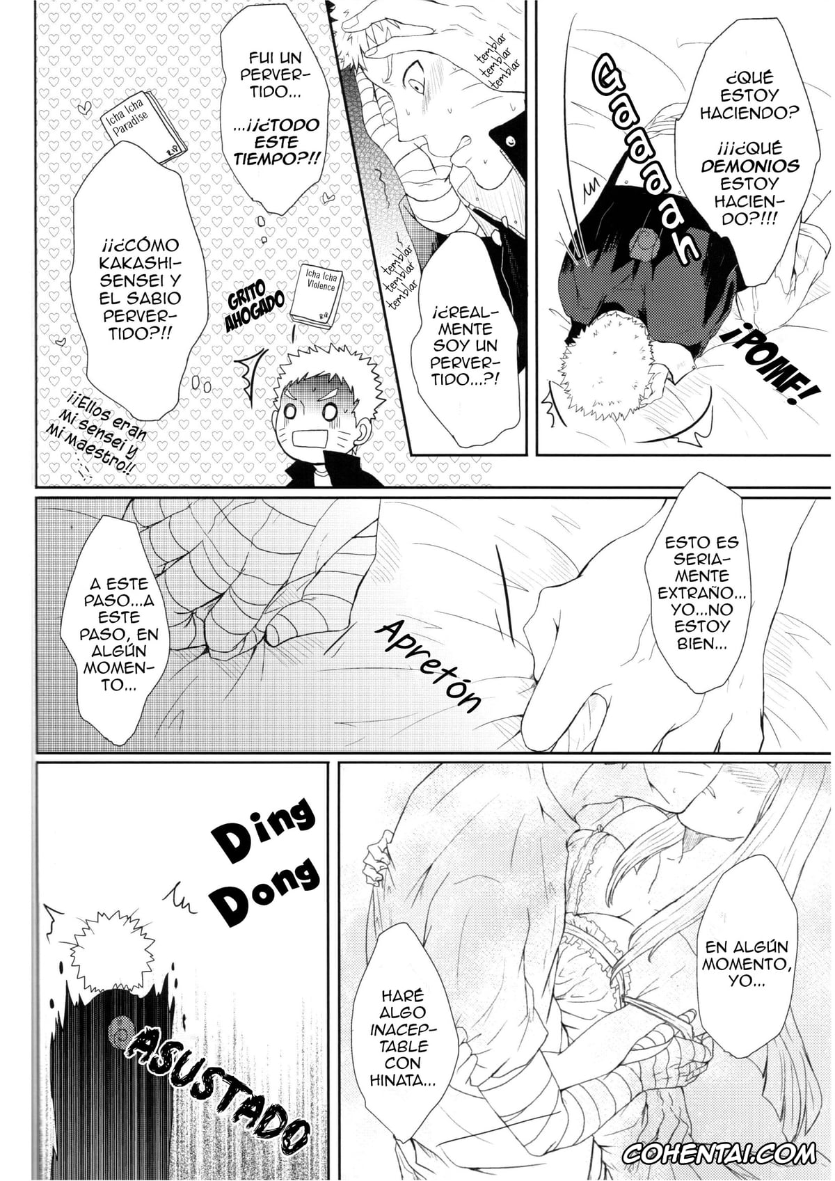 NARUTO porno, Hinata Hyuga porno, Naruto Uzumaki porno, Watashi No Hajimete (Naruto), pagina 38