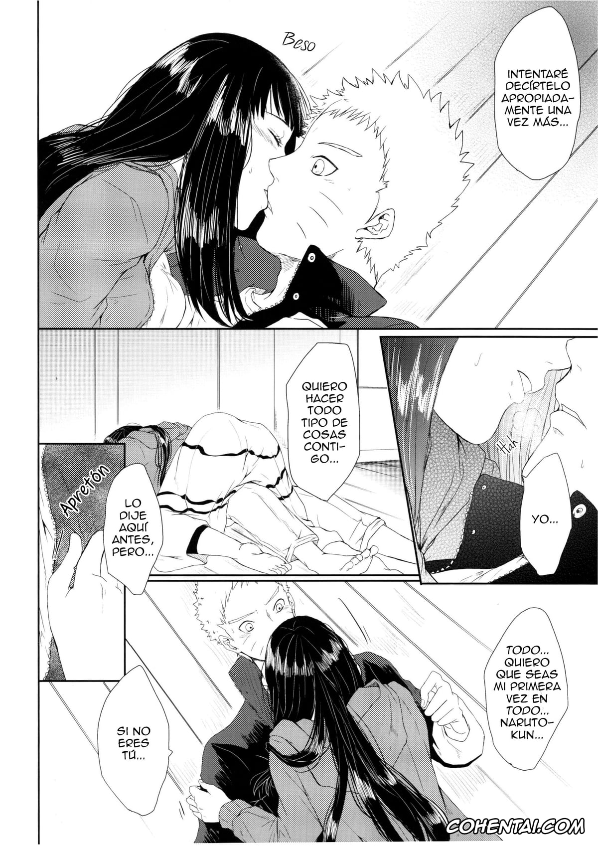 NARUTO porno, Hinata Hyuga porno, Naruto Uzumaki porno, Watashi No Hajimete (Naruto), pagina 50