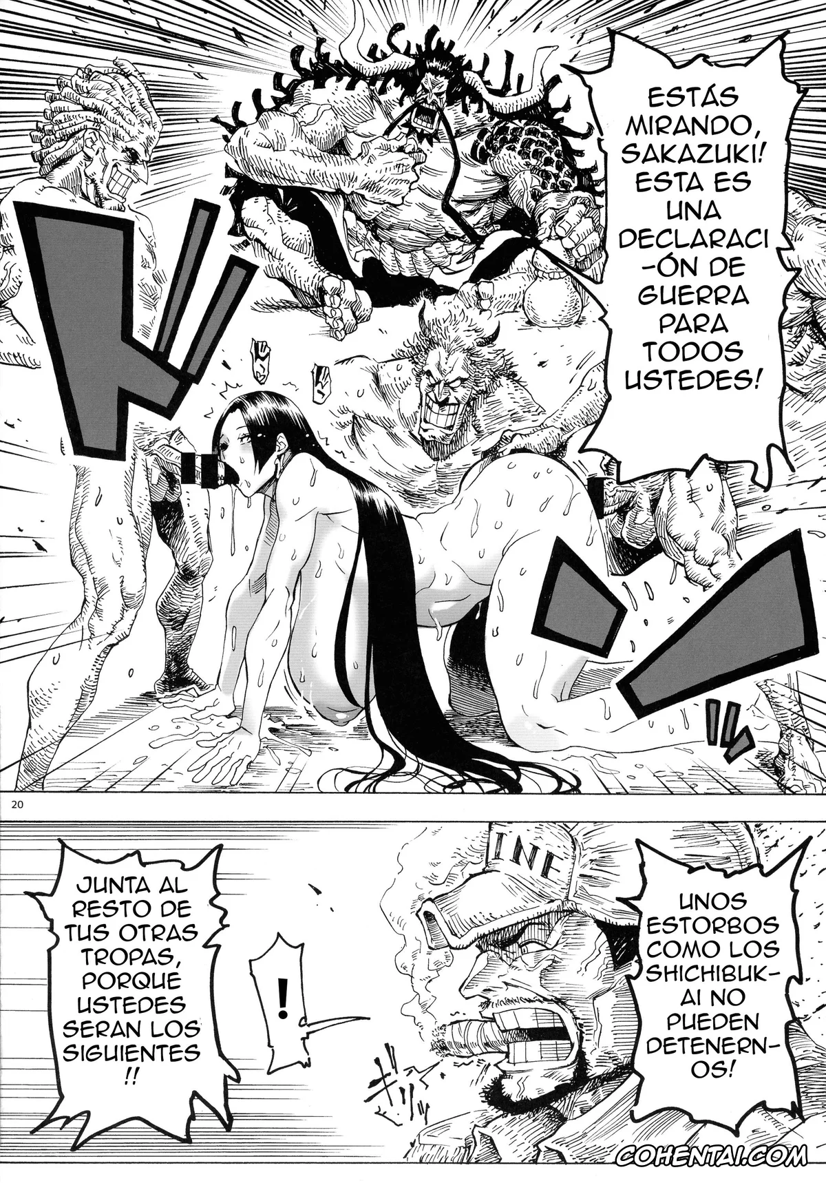 One Piece xxx, Boa Hancock xxx, Monkey D. Luffy xxx, P.O.M Amazon lily last day (One Piece), pagina 22