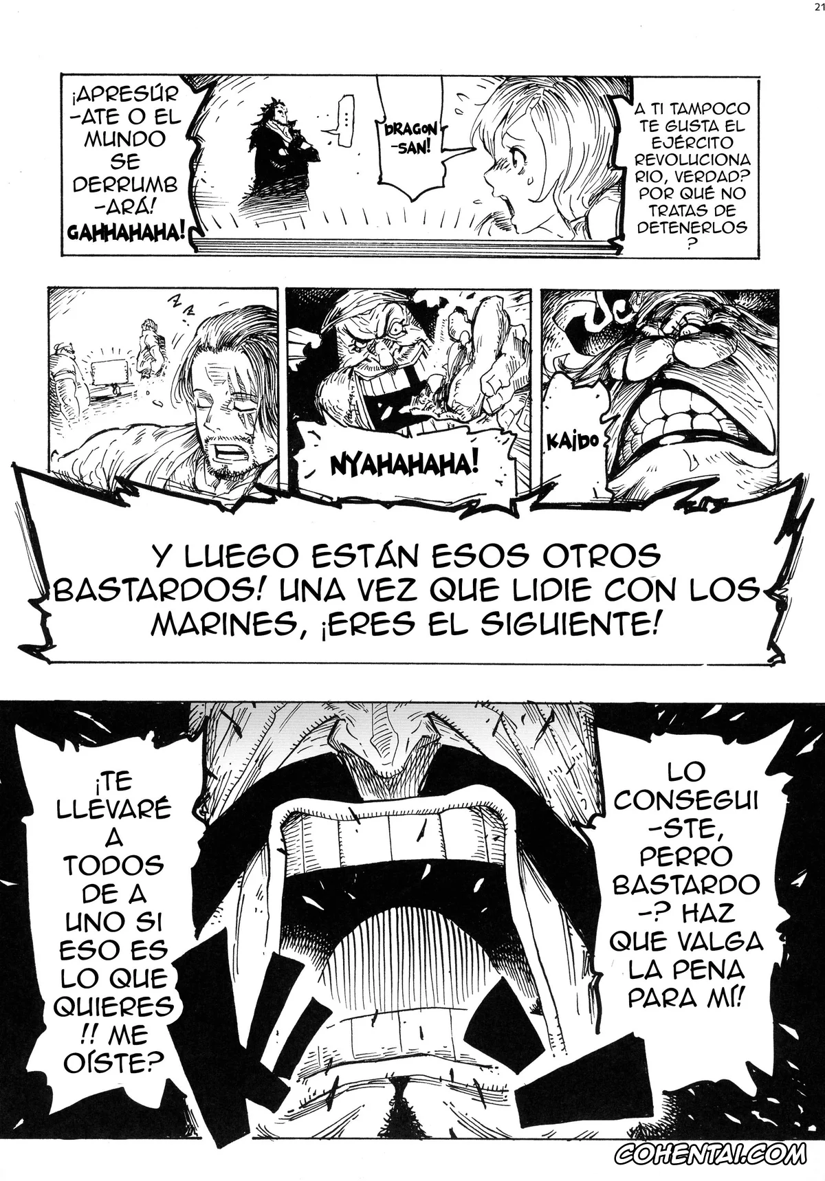 One Piece porno, Boa Hancock porno, Monkey D. Luffy porno, P.O.M Amazon lily last day (One Piece), pagina 23