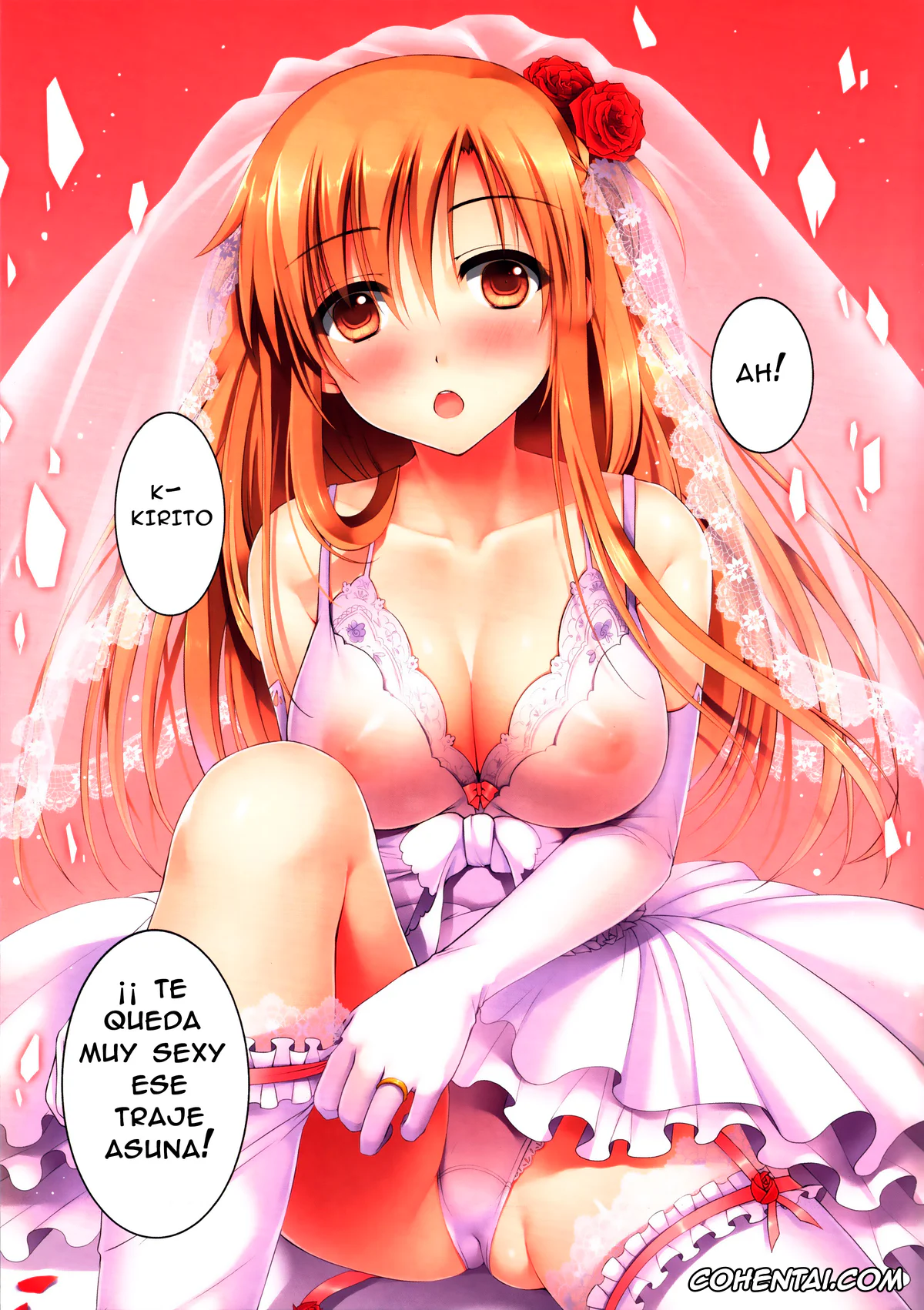 Sword Art Online xxx, Asuna Yuuki xxx, Kazuto Kirigaya | Kirito xxx, Niizuma to Issho – 新娘修行 (Sword Art Online), pagina 4