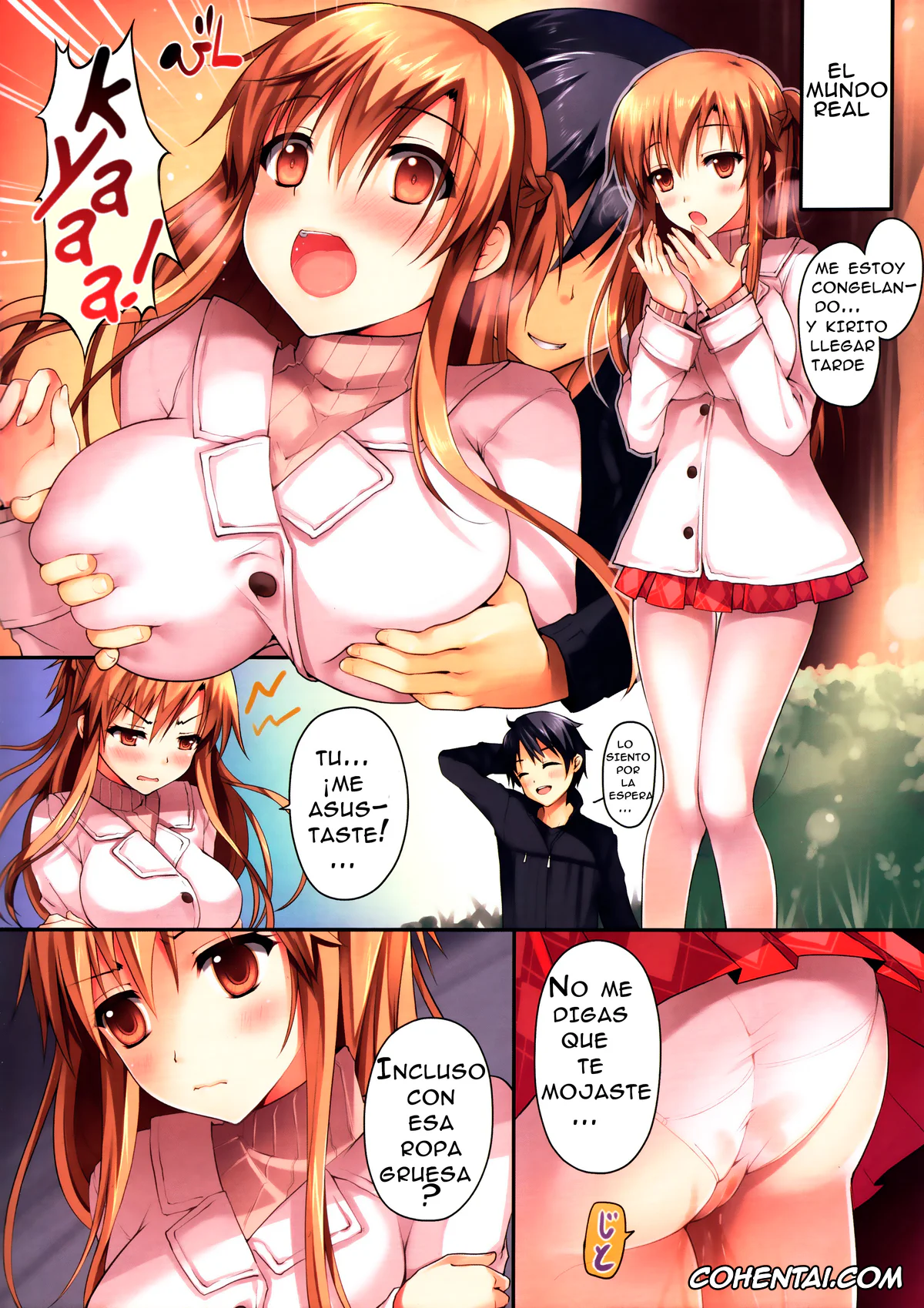 Sword Art Online xxx, Asuna Yuuki xxx, Kazuto Kirigaya | Kirito xxx, Niizuma to Issho – 新娘修行 (Sword Art Online), pagina 7